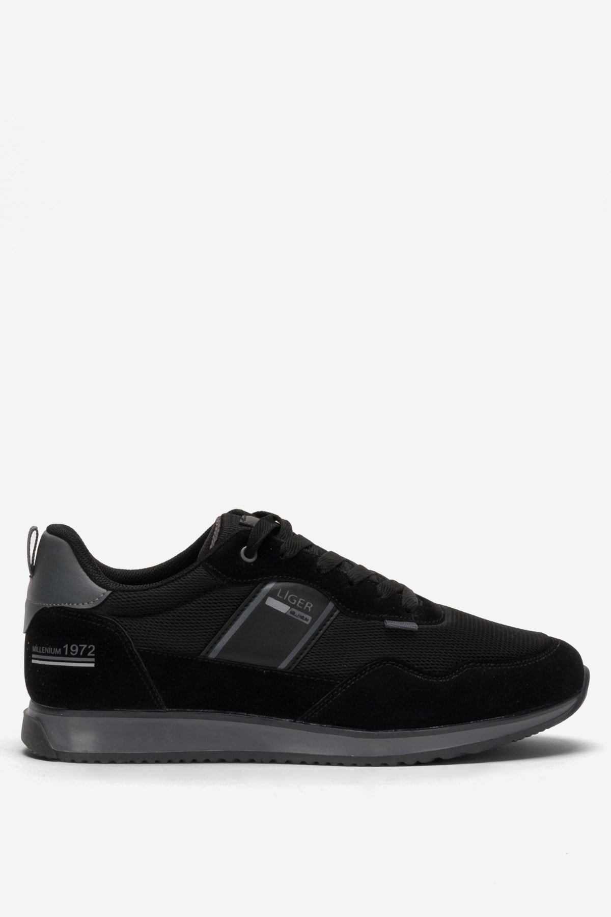 Erkek Airfile Sneaker Spor Ayakkabı SİYAH - FÜME