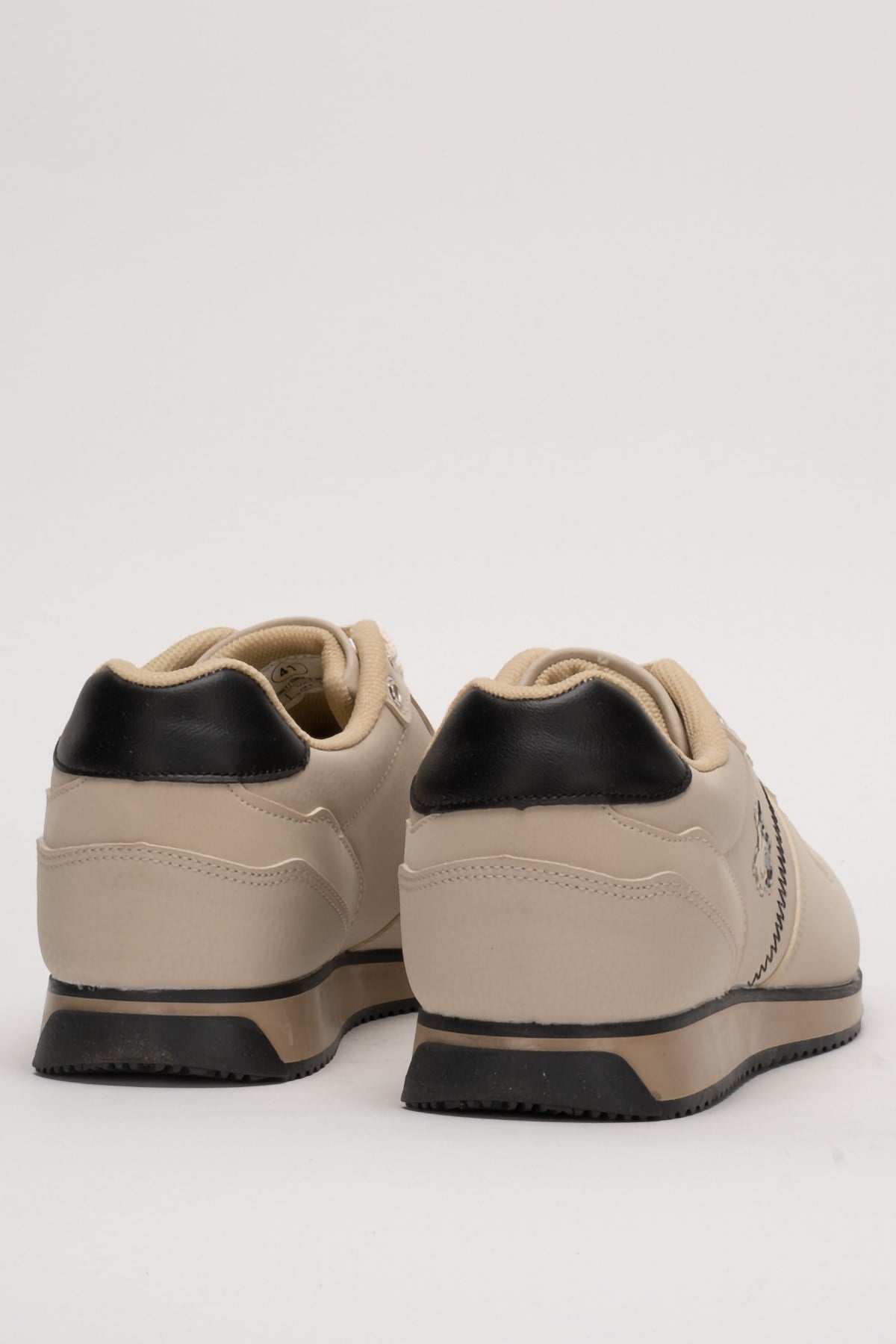 Erkek Cilt Sneaker Ayakkabı BEJ