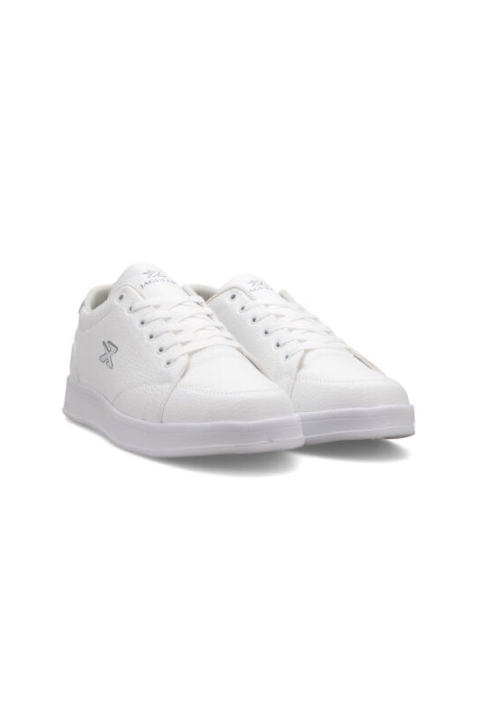 Erkek Cilt Sneaker Ayakkabı BEYAZ