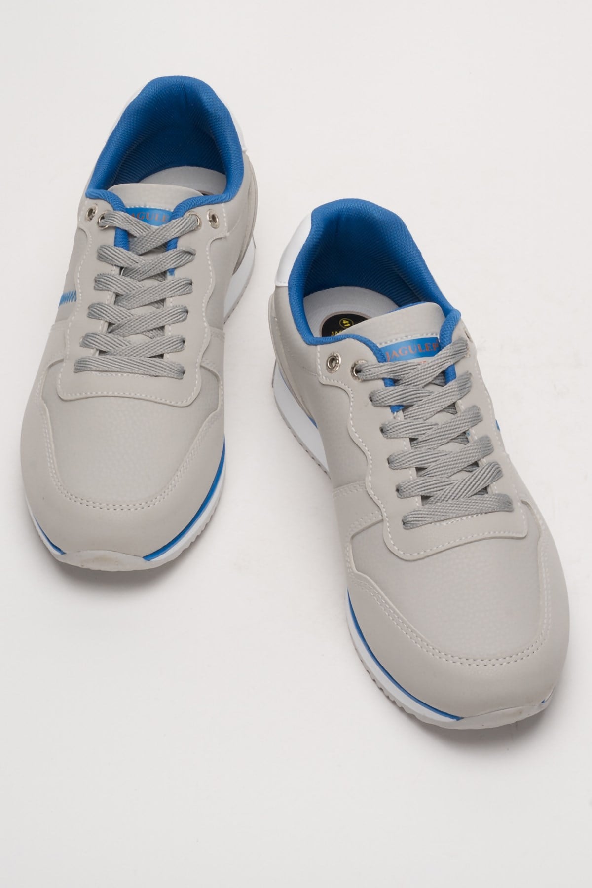 Erkek Cilt Sneaker Ayakkabı BUZ - SAKS