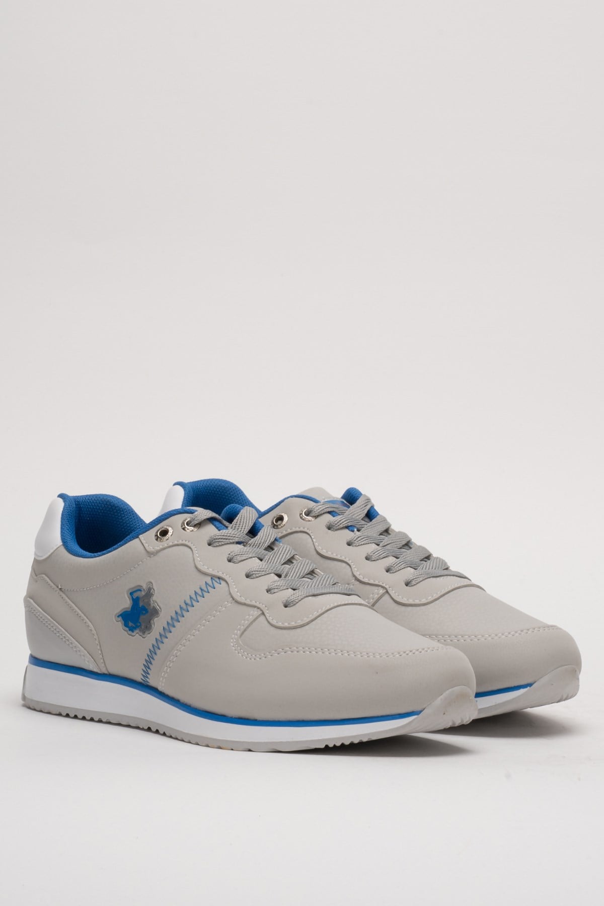 Erkek Cilt Sneaker Ayakkabı BUZ - SAKS
