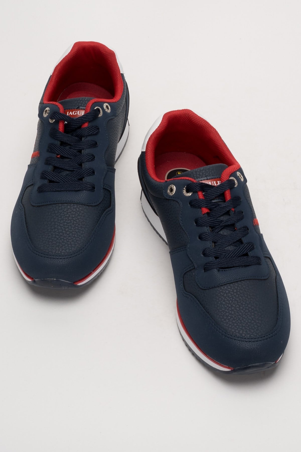 Erkek Cilt Sneaker Ayakkabı LACİVERT
