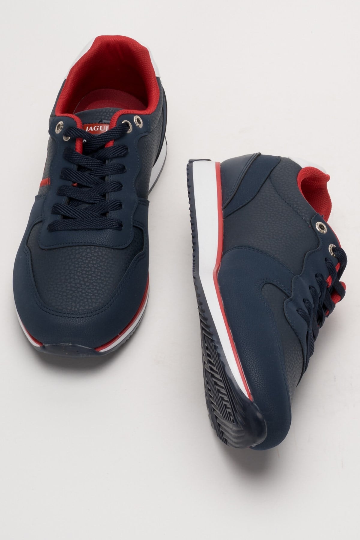 Erkek Cilt Sneaker Ayakkabı LACİVERT