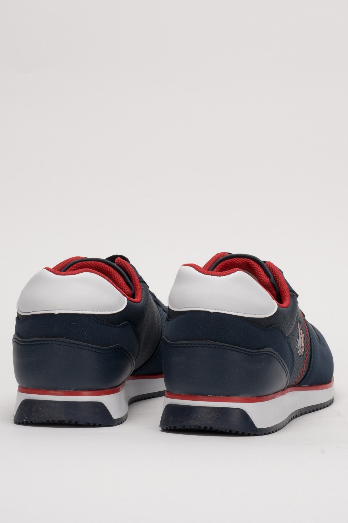 Erkek Cilt Sneaker Ayakkabı LACİVERT
