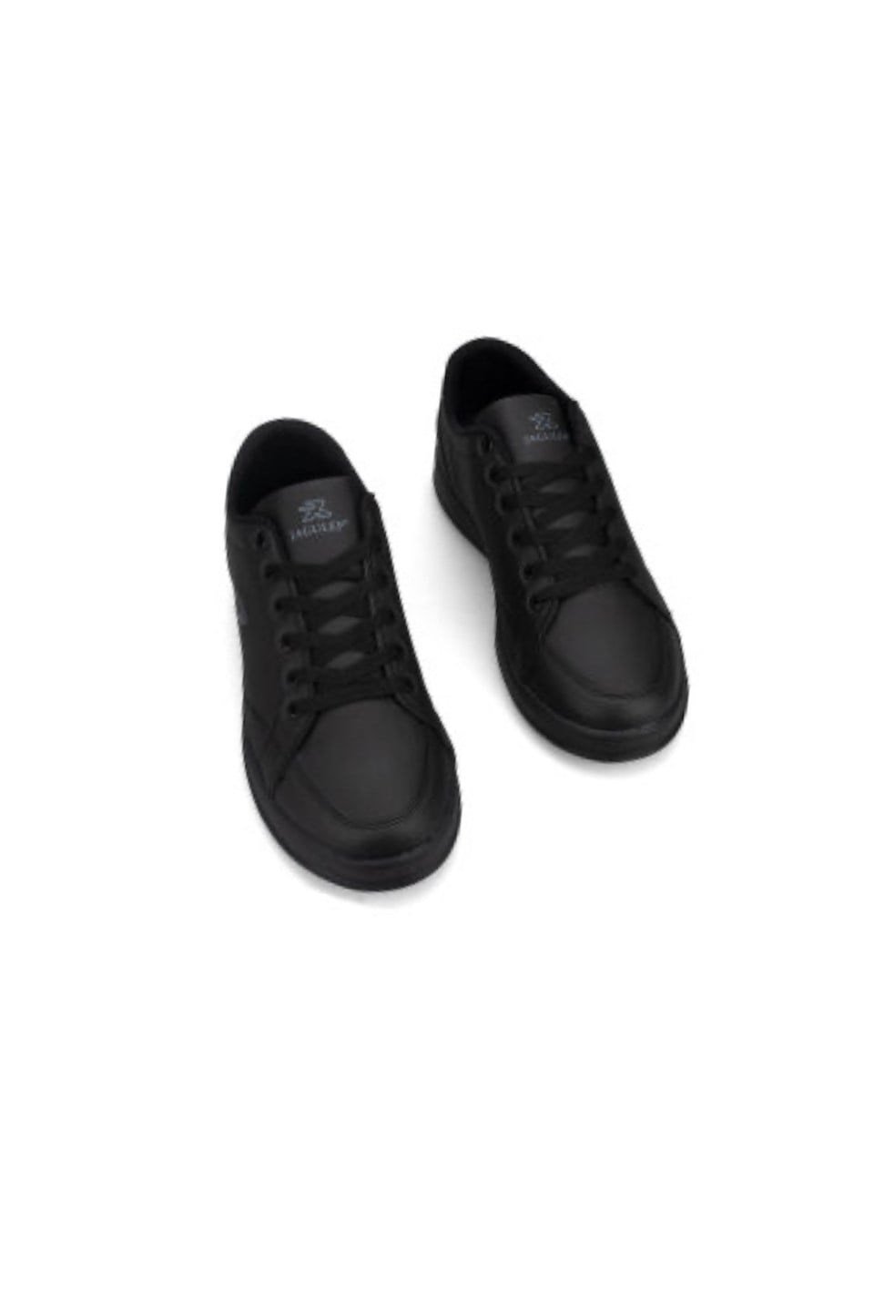 Erkek Cilt Sneaker Ayakkabı SİYAH