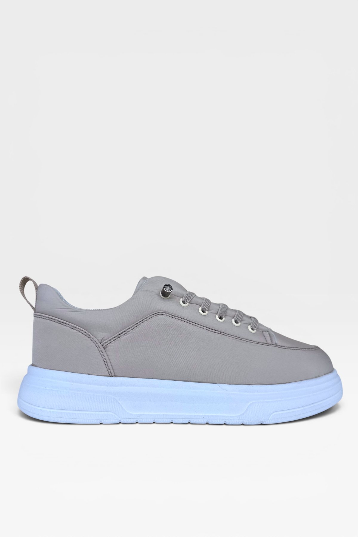 Erkek Faylon Taban Akıllı Bağcıklı Paraşüt Malzeme Sneaker Ayakkabı KUM
