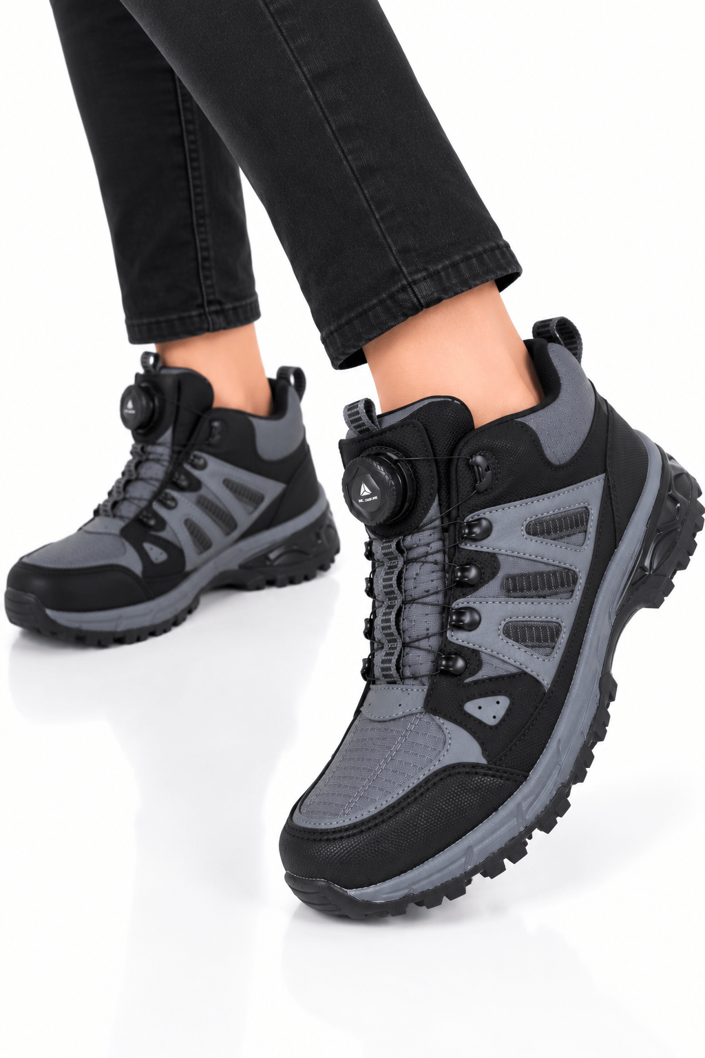 Erkek Kaydırmaz Taban Mekanizma Bağcıklı Trekking & Outdoor Bot FÜME
