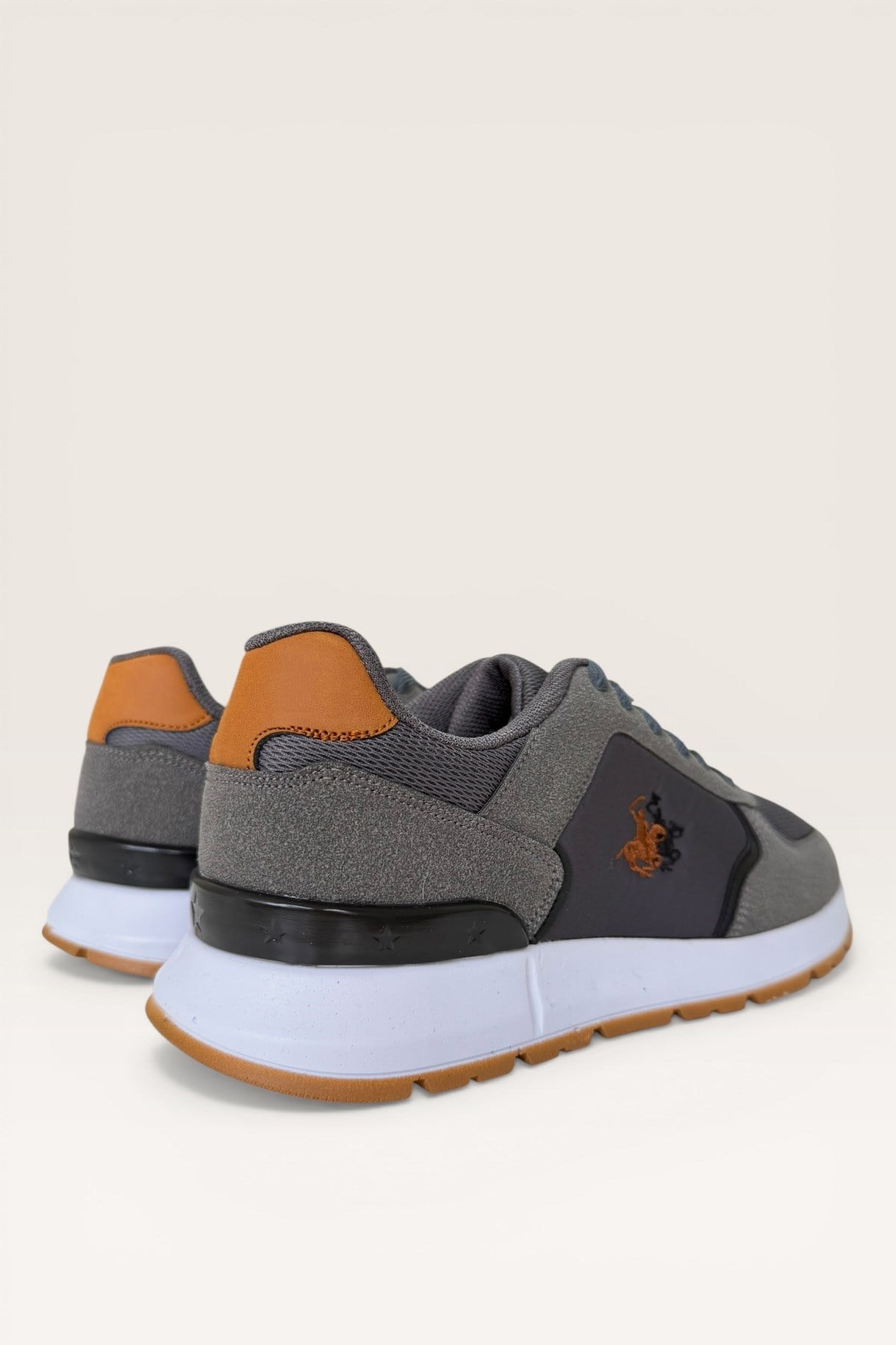 Erkek Ortopedik Airfile Yürüyüş Sneaker Spor Ayakkabı FÜME