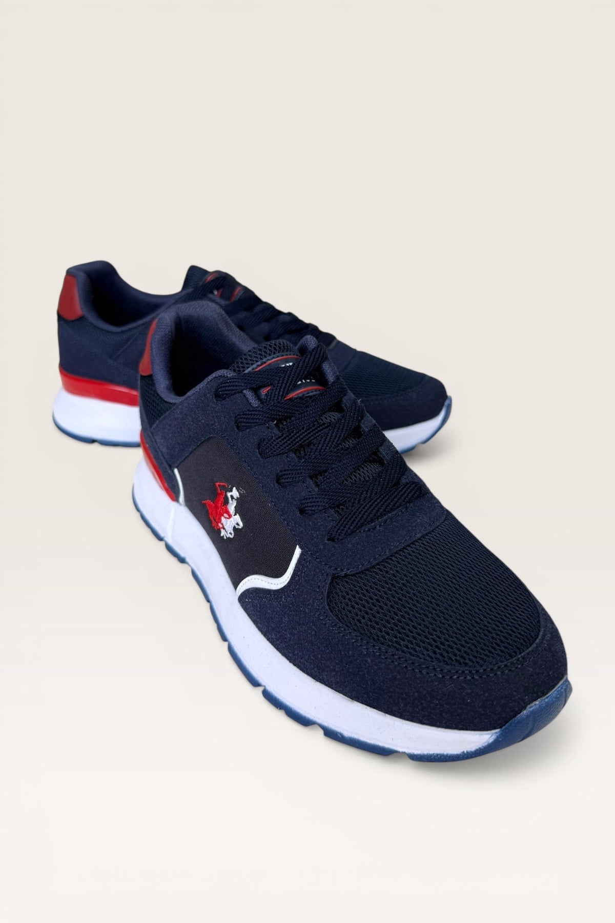 Erkek Ortopedik Airfile Yürüyüş Sneaker Spor Ayakkabı LACİVERT