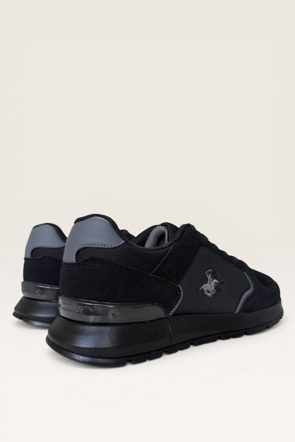 Erkek Ortopedik Airfile Yürüyüş Sneaker Spor Ayakkabı SİYAH