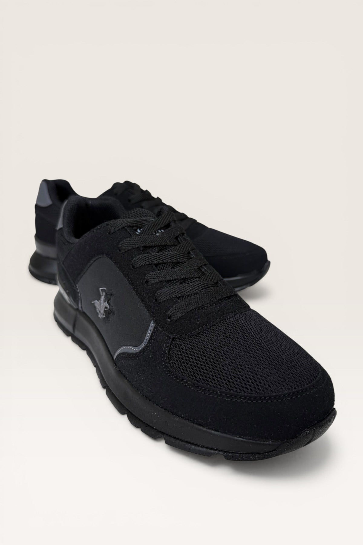 Erkek Ortopedik Airfile Yürüyüş Sneaker Spor Ayakkabı SİYAH