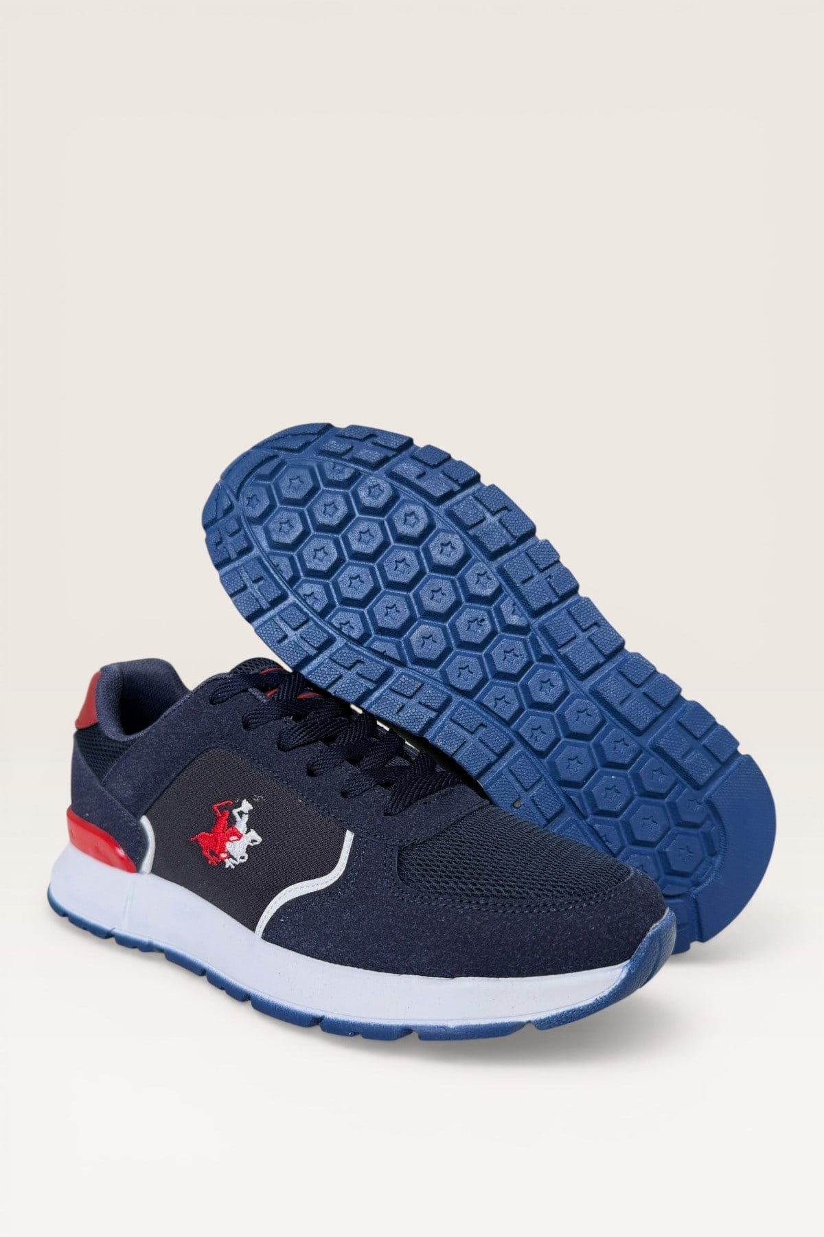 Erkek Ortopedik Airfile Yürüyüş Sneaker Spor Ayakkabı LACİVERT