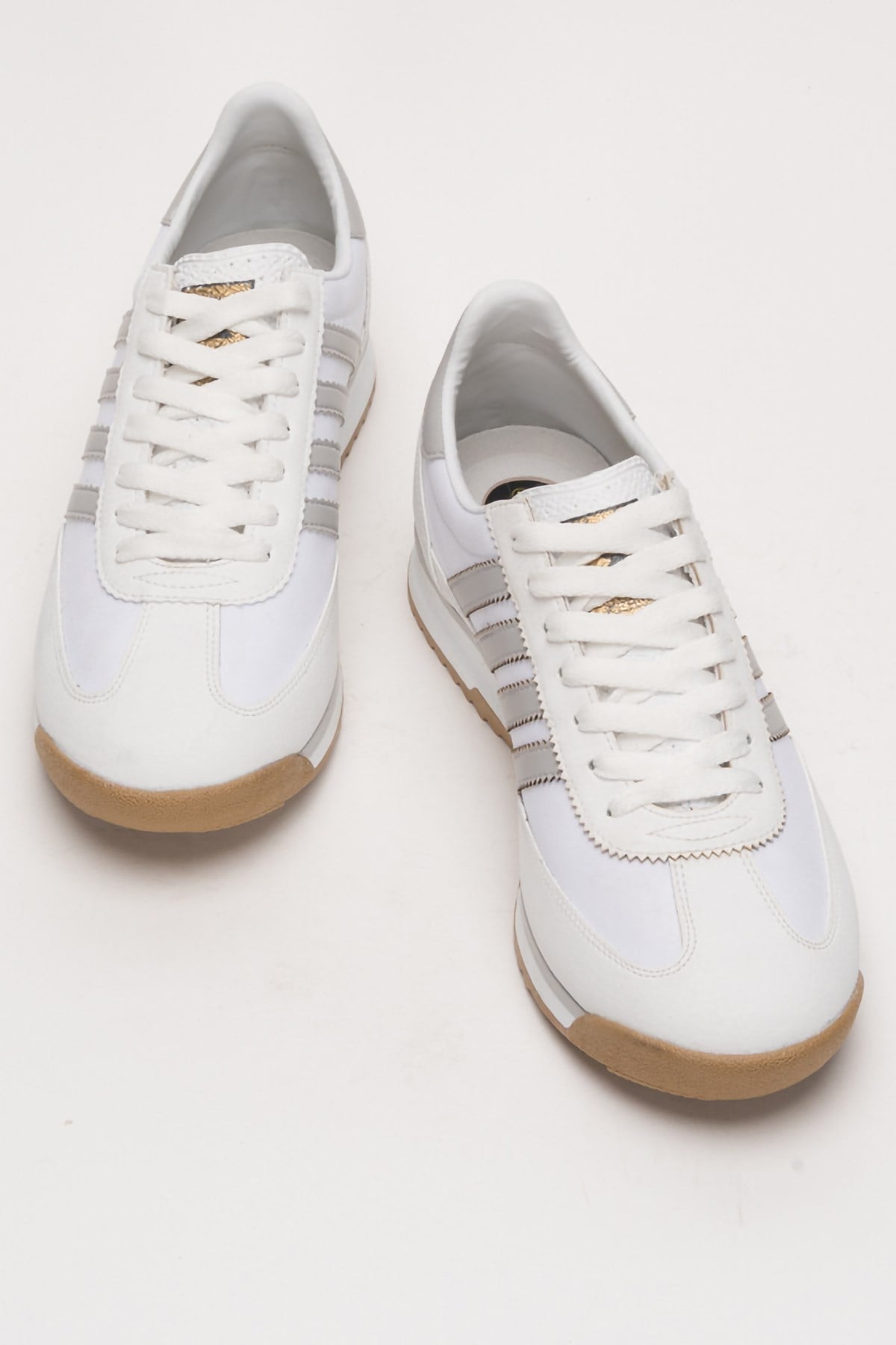 Erkek Rahat Taban Yumuşak Hafif Sneaker Spor Ayakkabı  BEYAZ - BUZ
