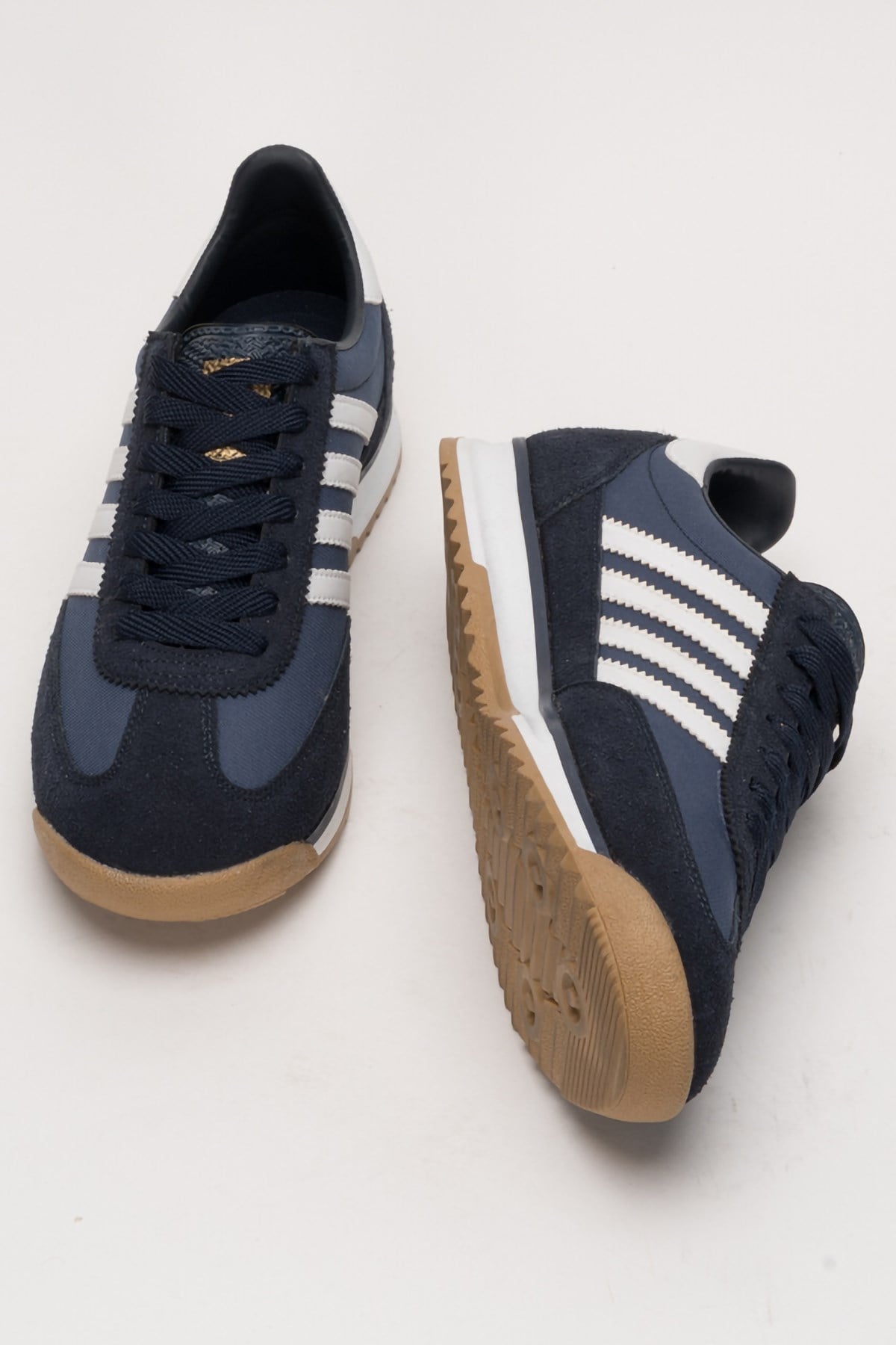 Erkek Rahat Taban Yumuşak Hafif Sneaker Spor Ayakkabı  LACİVERT - BEYAZ