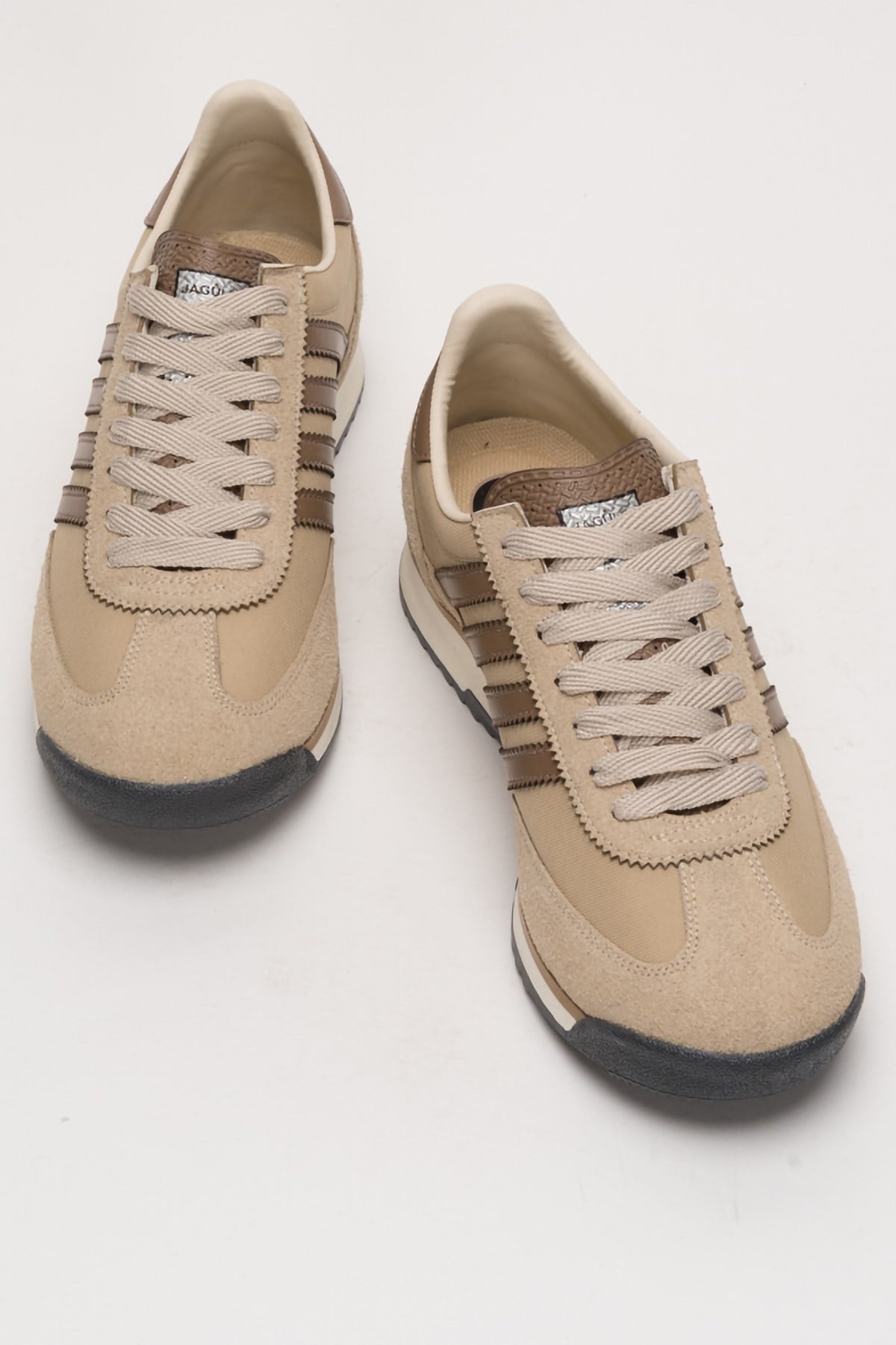 Erkek Rahat Taban Yumuşak Hafif Sneaker Spor Ayakkabı  BEJ - KAHVERENGİ