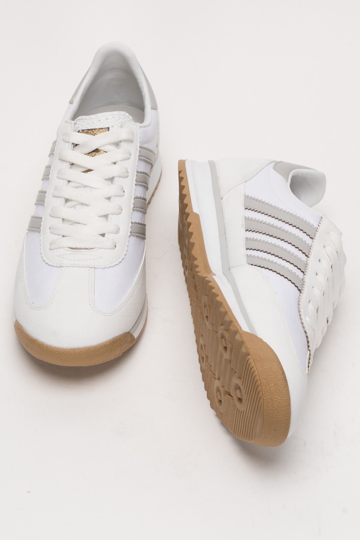 Erkek Rahat Taban Yumuşak Hafif Sneaker Spor Ayakkabı  BEYAZ - BUZ
