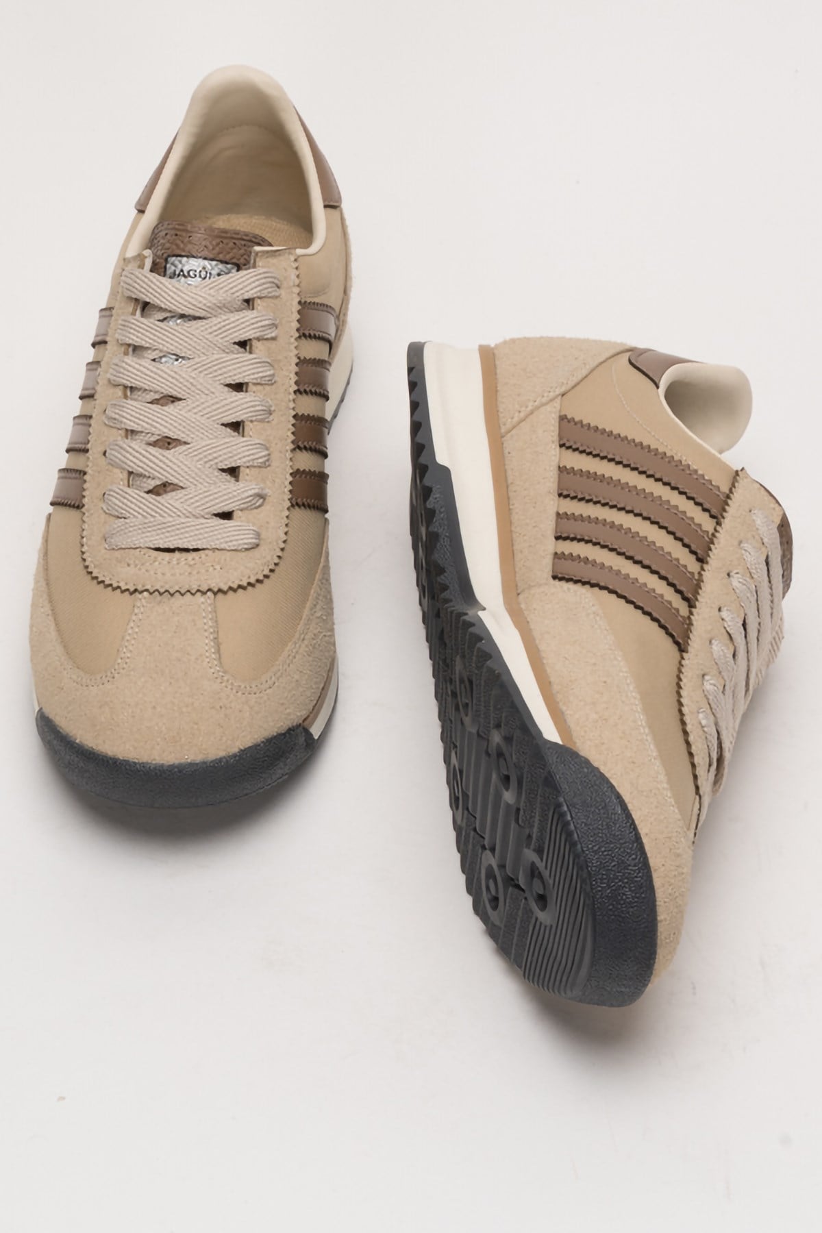 Erkek Rahat Taban Yumuşak Hafif Sneaker Spor Ayakkabı  BEJ - KAHVERENGİ