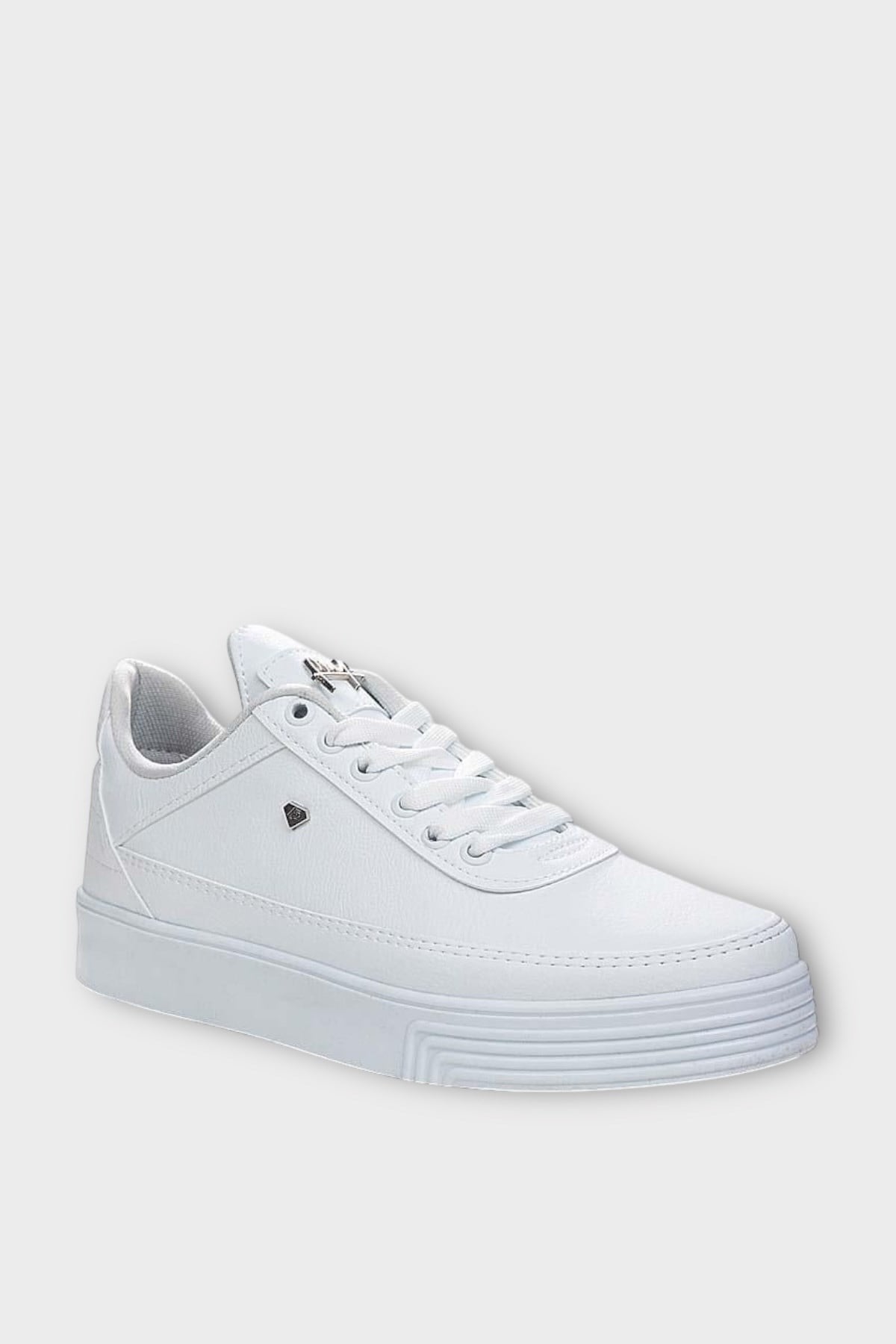 Erkek Şık Yumuşak Spor Sneaker Ayakkabı BEYAZ