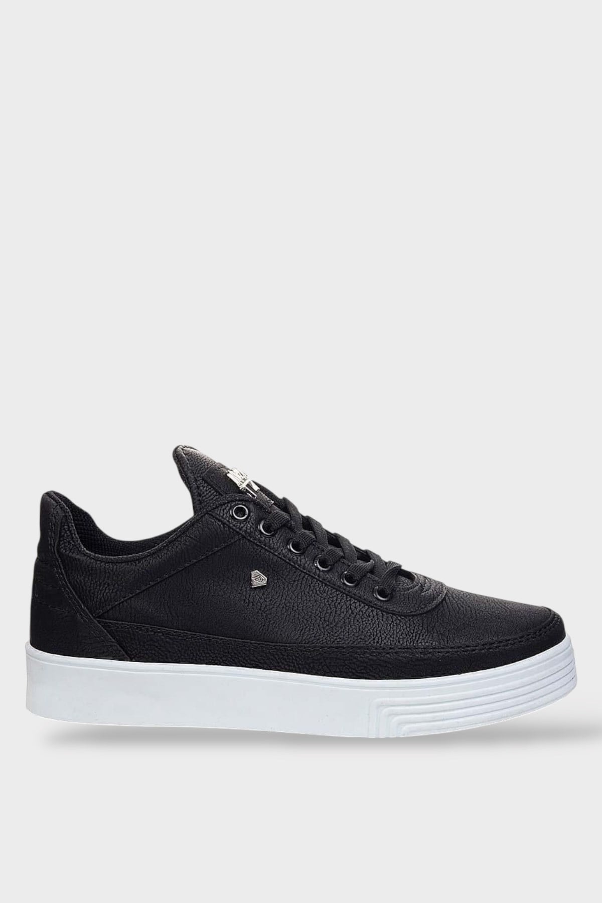 Erkek Şık Yumuşak Spor Sneaker Ayakkabı SİYAH - BEYAZ