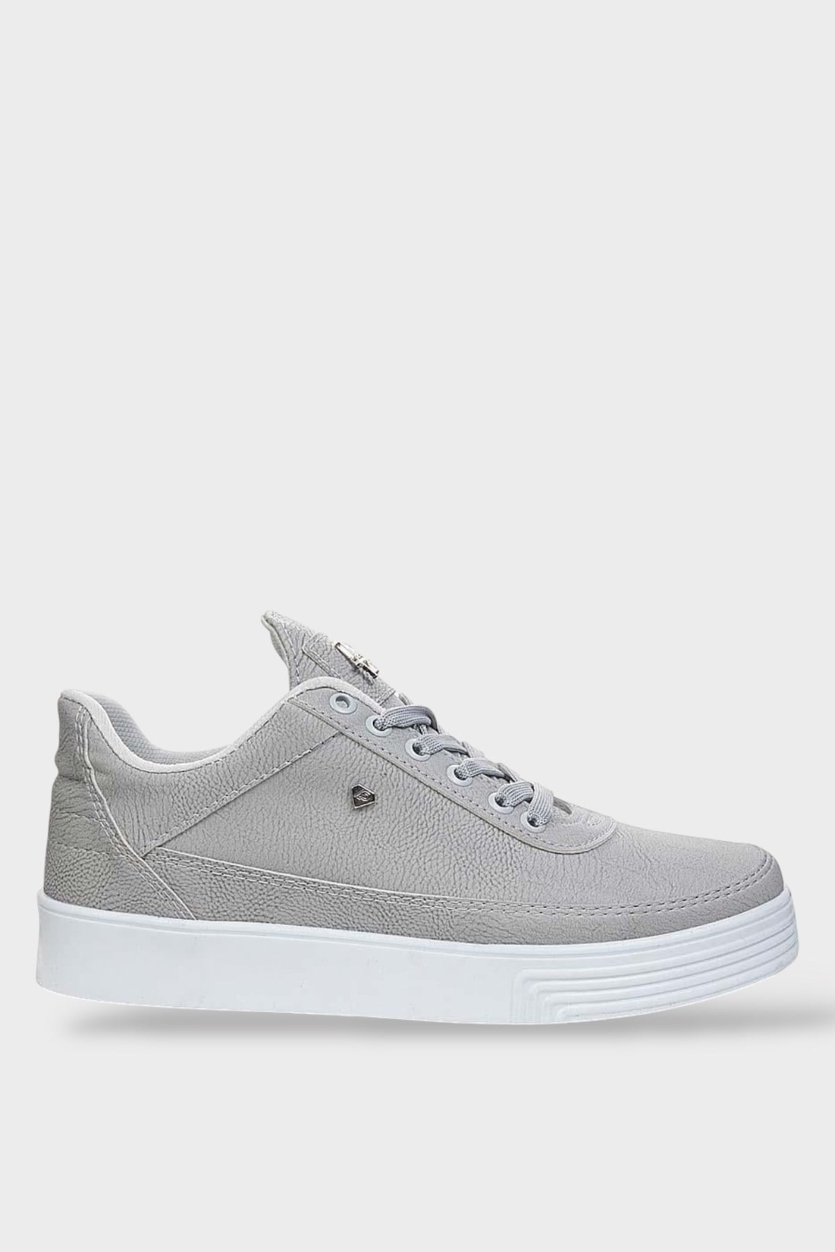 Erkek Şık Yumuşak Spor Sneaker Ayakkabı GRİ
