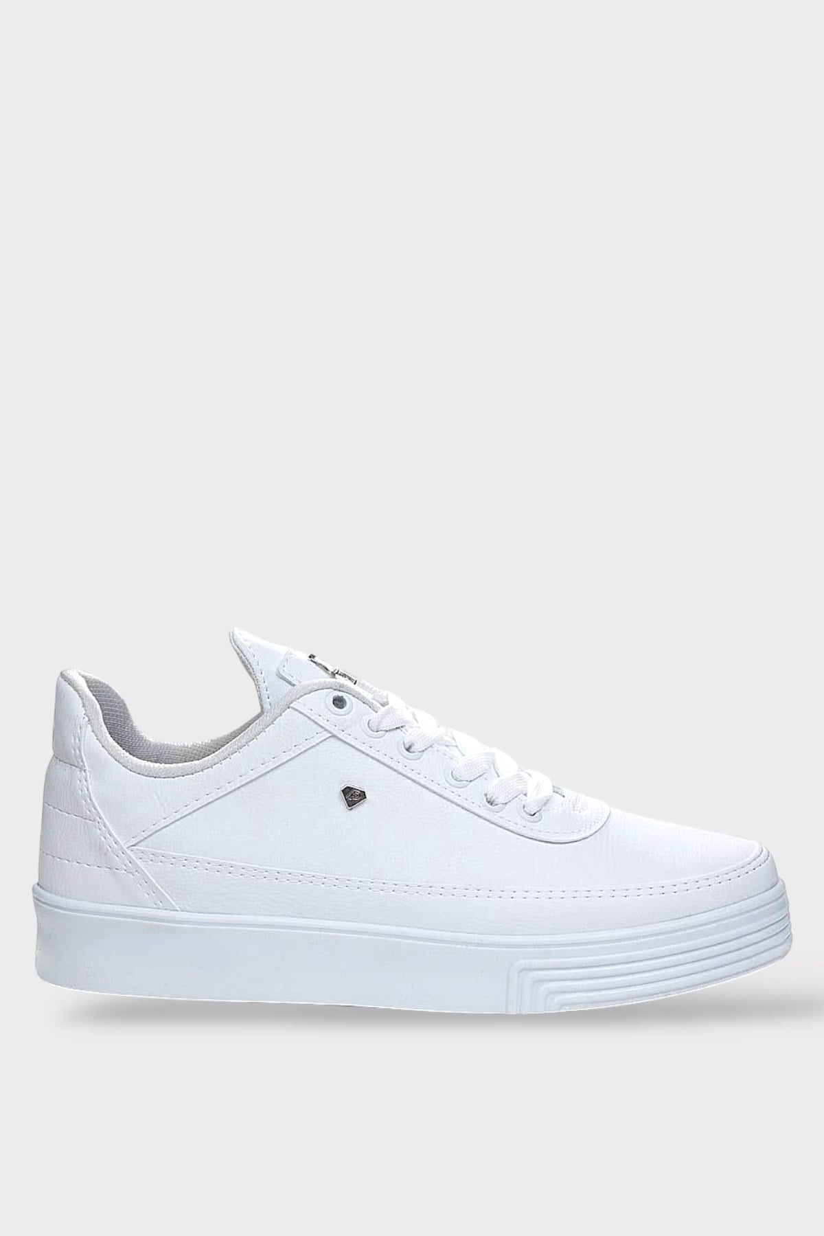 Erkek Şık Yumuşak Spor Sneaker Ayakkabı BEYAZ