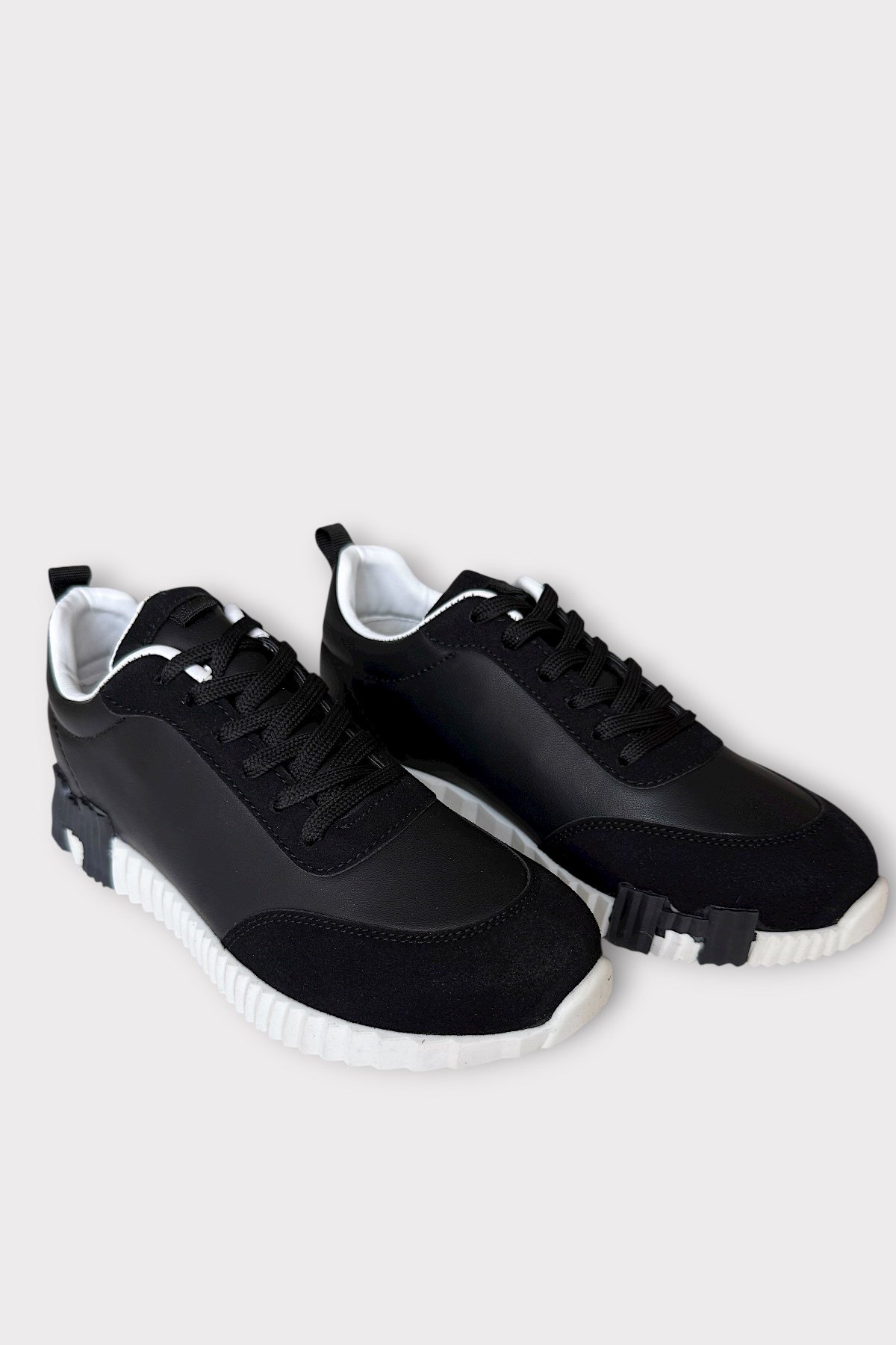 Erkek Sneaker Ayakkabı SİYAH - BEYAZ