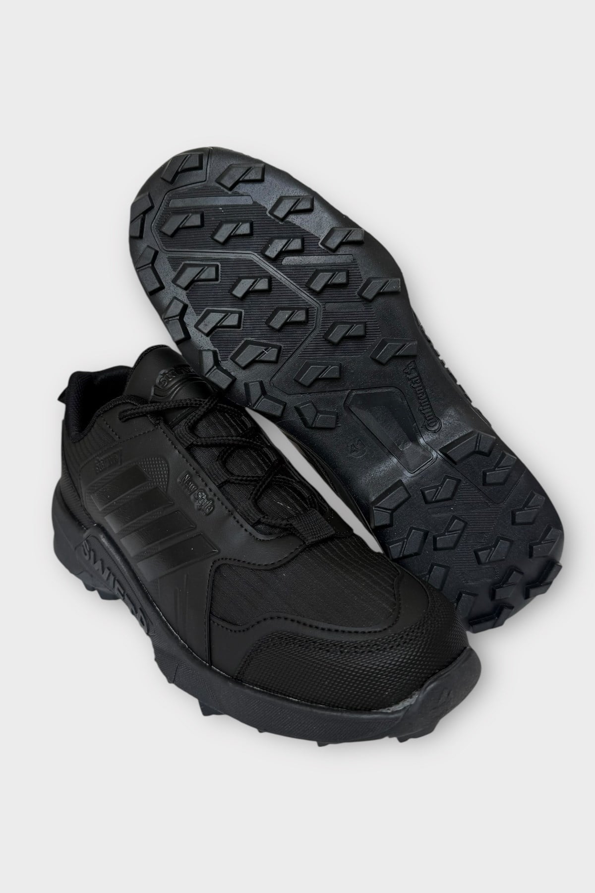 Erkek Soğuk Geçirmez Spor Outdoor Trekking Bot Ayakkabı SİYAH