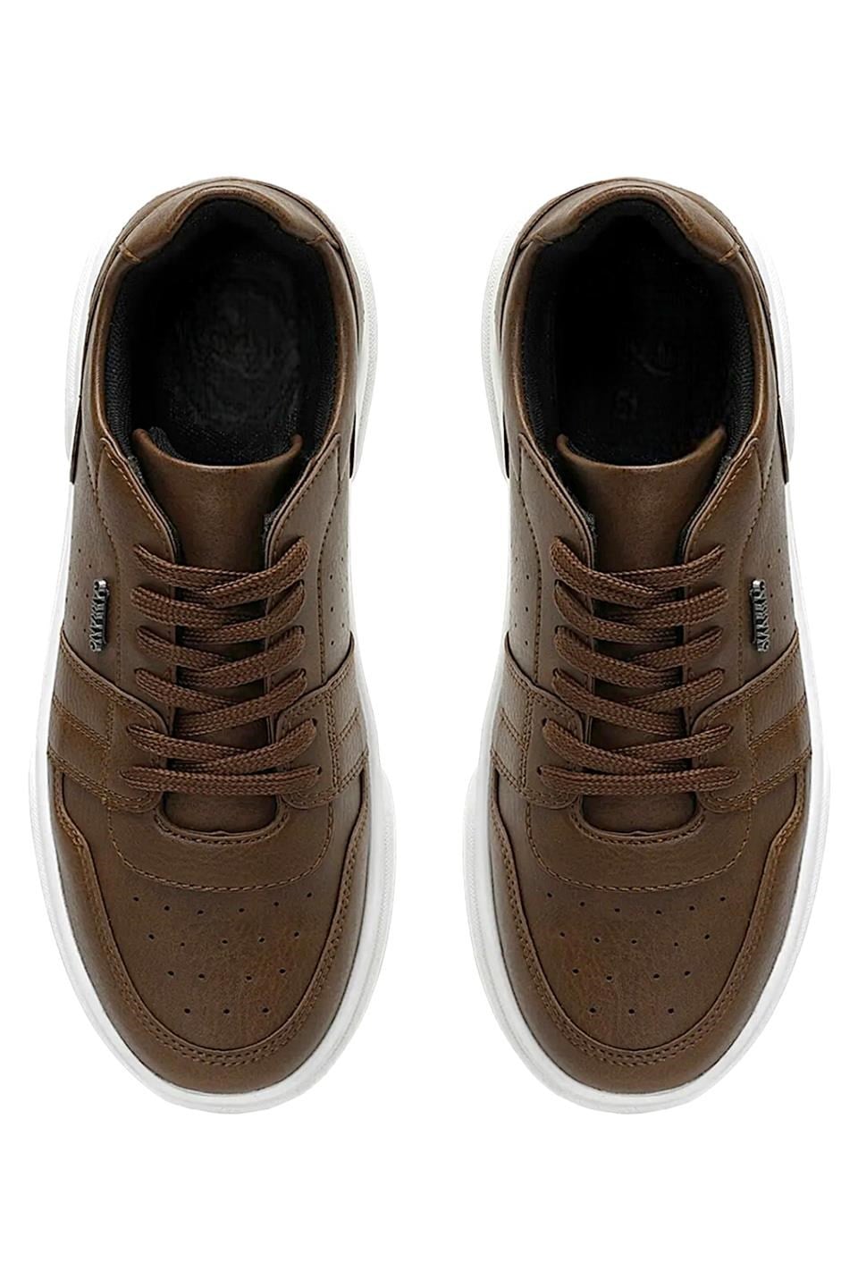 Erkek Spor Sneaker Ayakkabı TABA