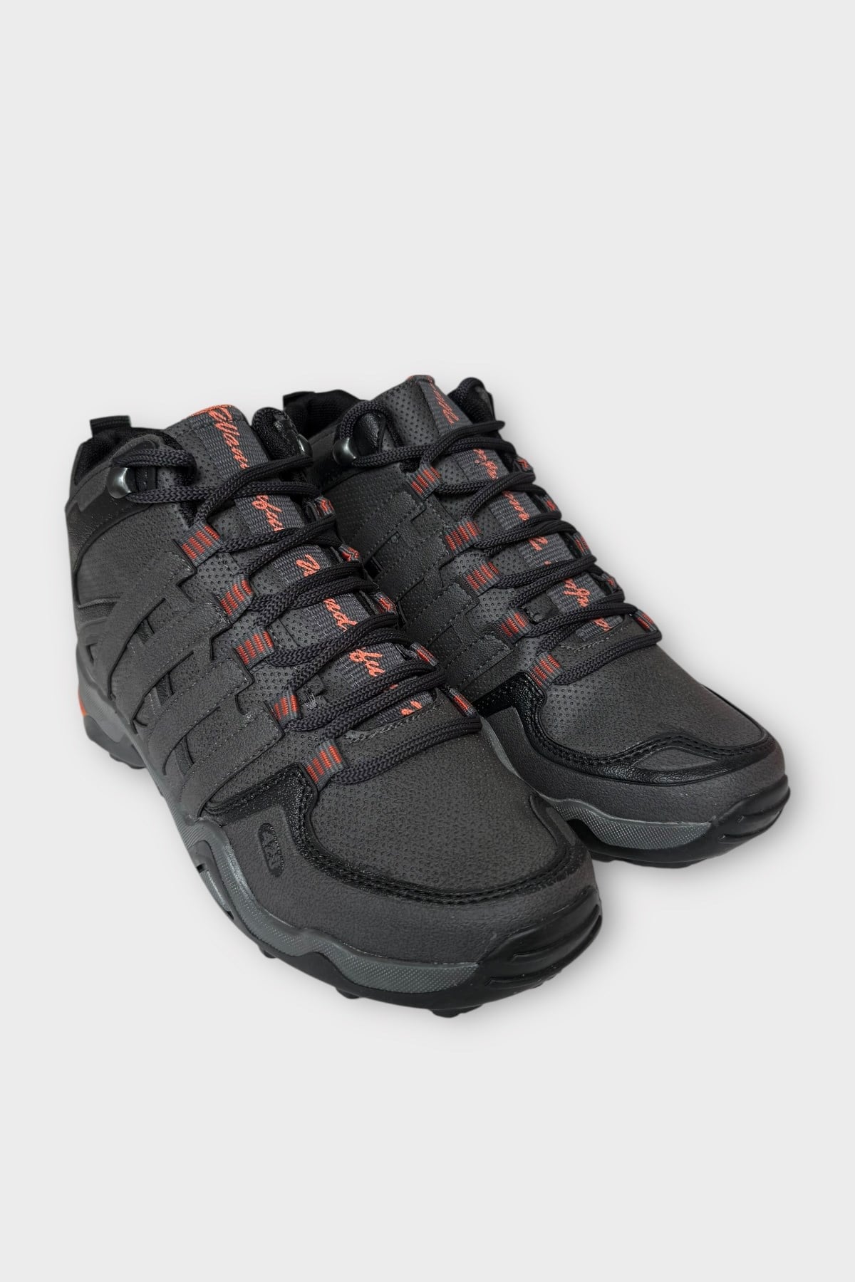 Erkek Spor Trekking & Outdoor Bot FÜME - TURUNCU