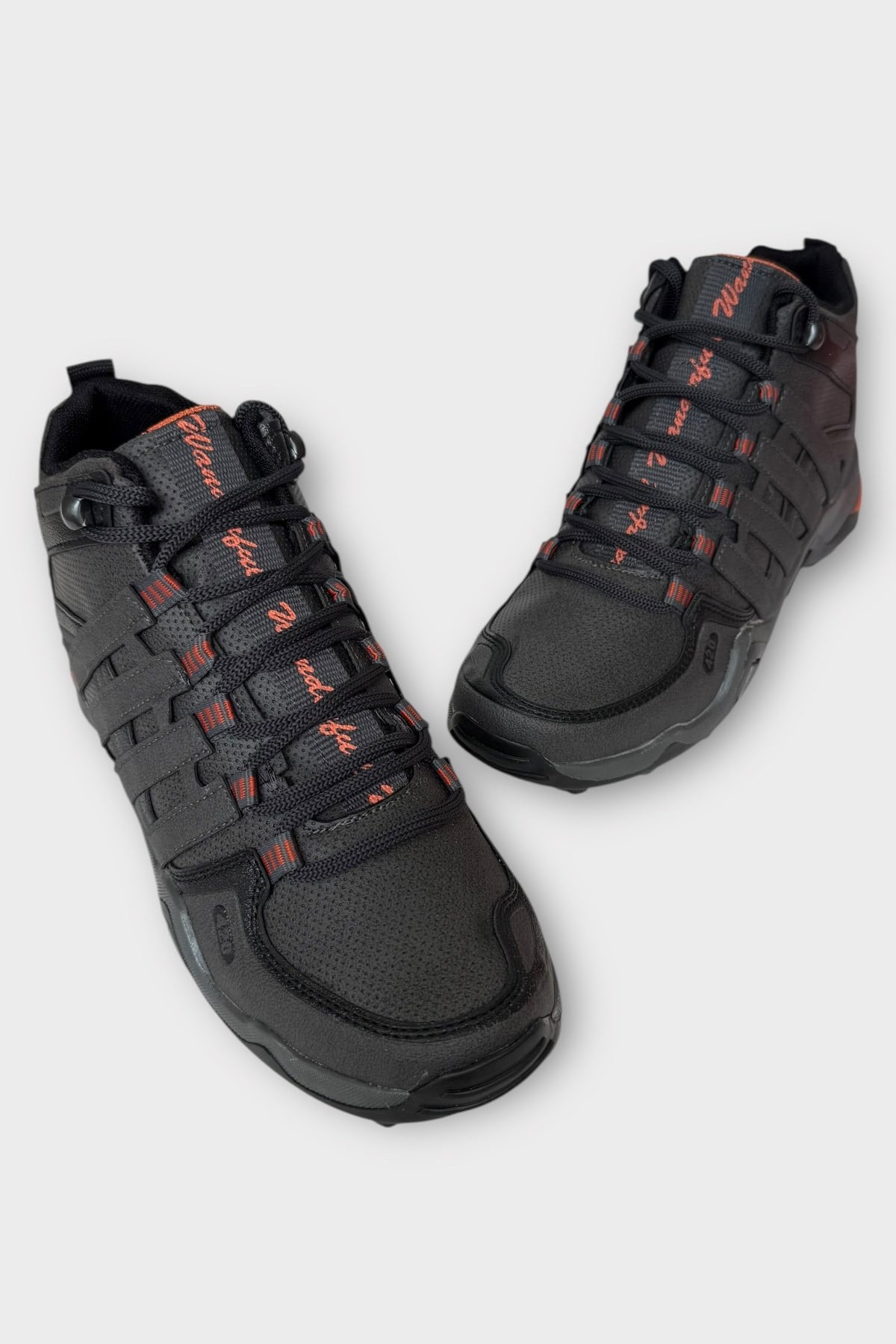Erkek Spor Trekking & Outdoor Bot FÜME - TURUNCU