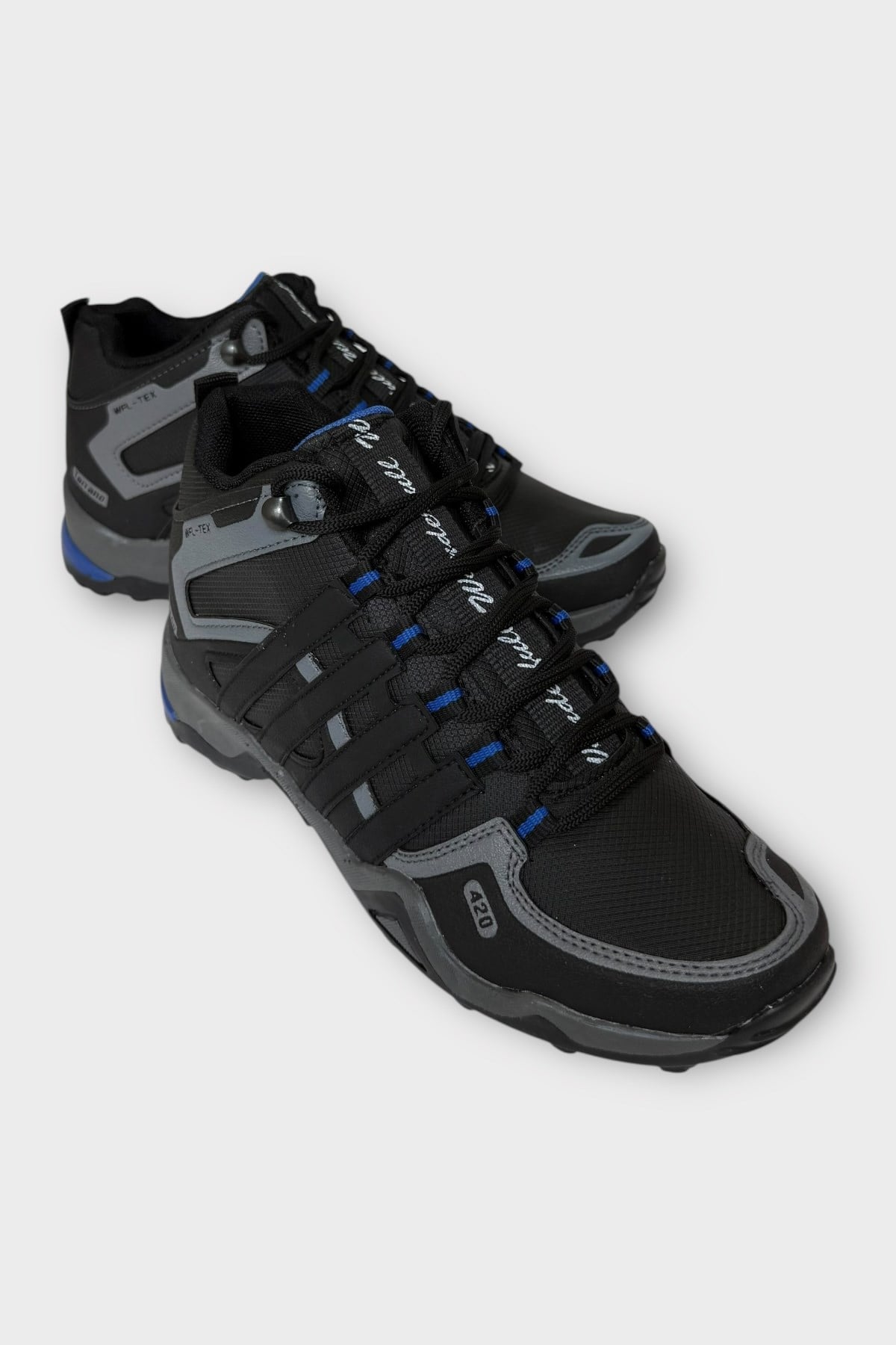Erkek Spor Trekking & Outdoor Bot SİYAH - SAKS