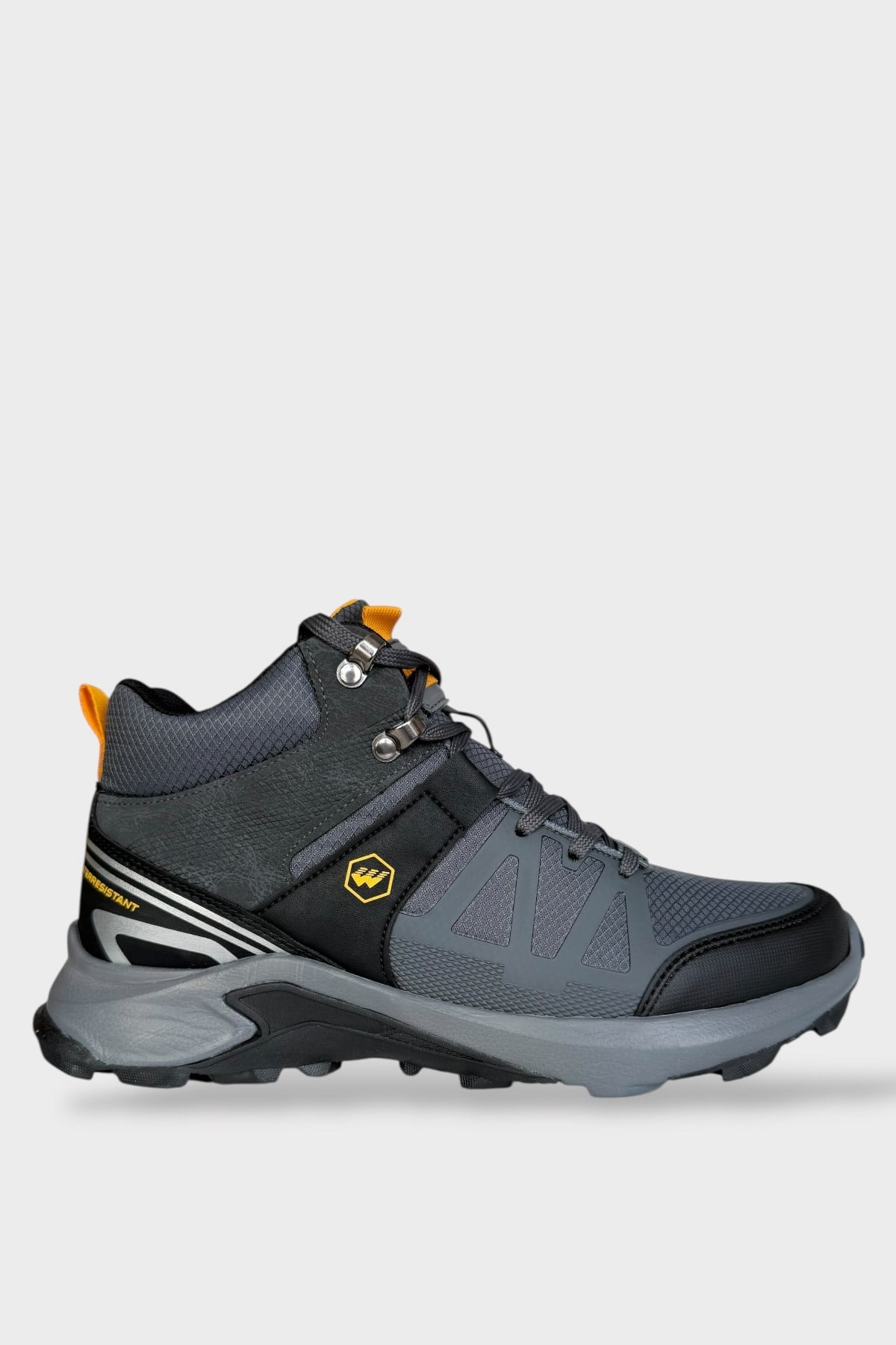 Erkek Su İtici Soğuk Geçirmez Outdoor Trekking Bot FÜME