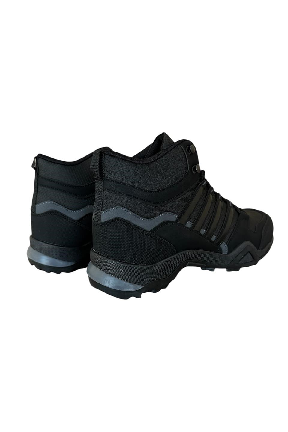 Erkek Su İtici Soğuk Geçirmez Trekking Outdoor Bot SİYAH
