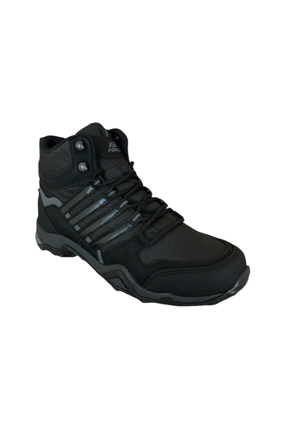 Erkek Su İtici Soğuk Geçirmez Trekking Outdoor Bot SİYAH