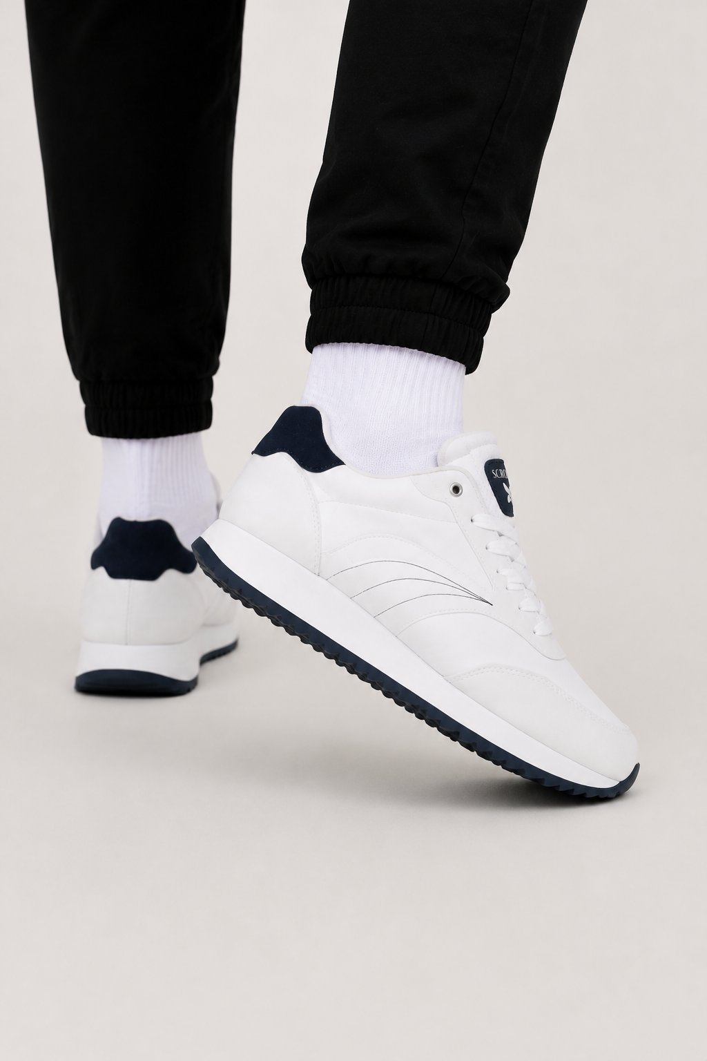 Erkek Termo Taban Cilt Sneaker Ayakkabı BEYAZ