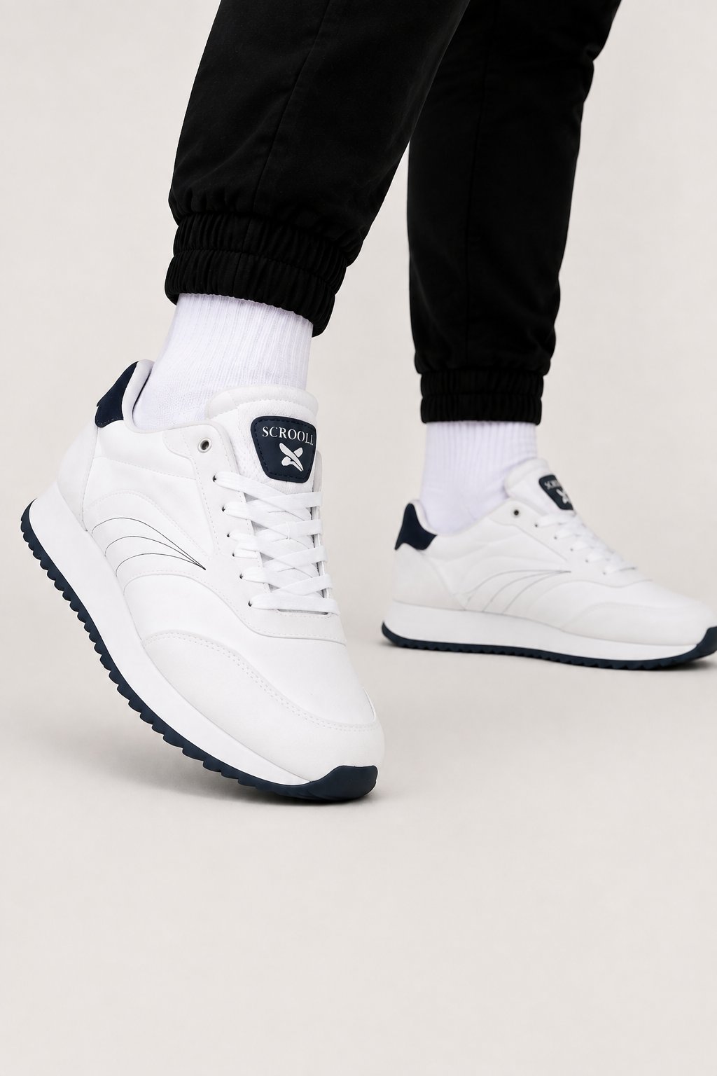 Erkek Termo Taban Cilt Sneaker Ayakkabı BEYAZ