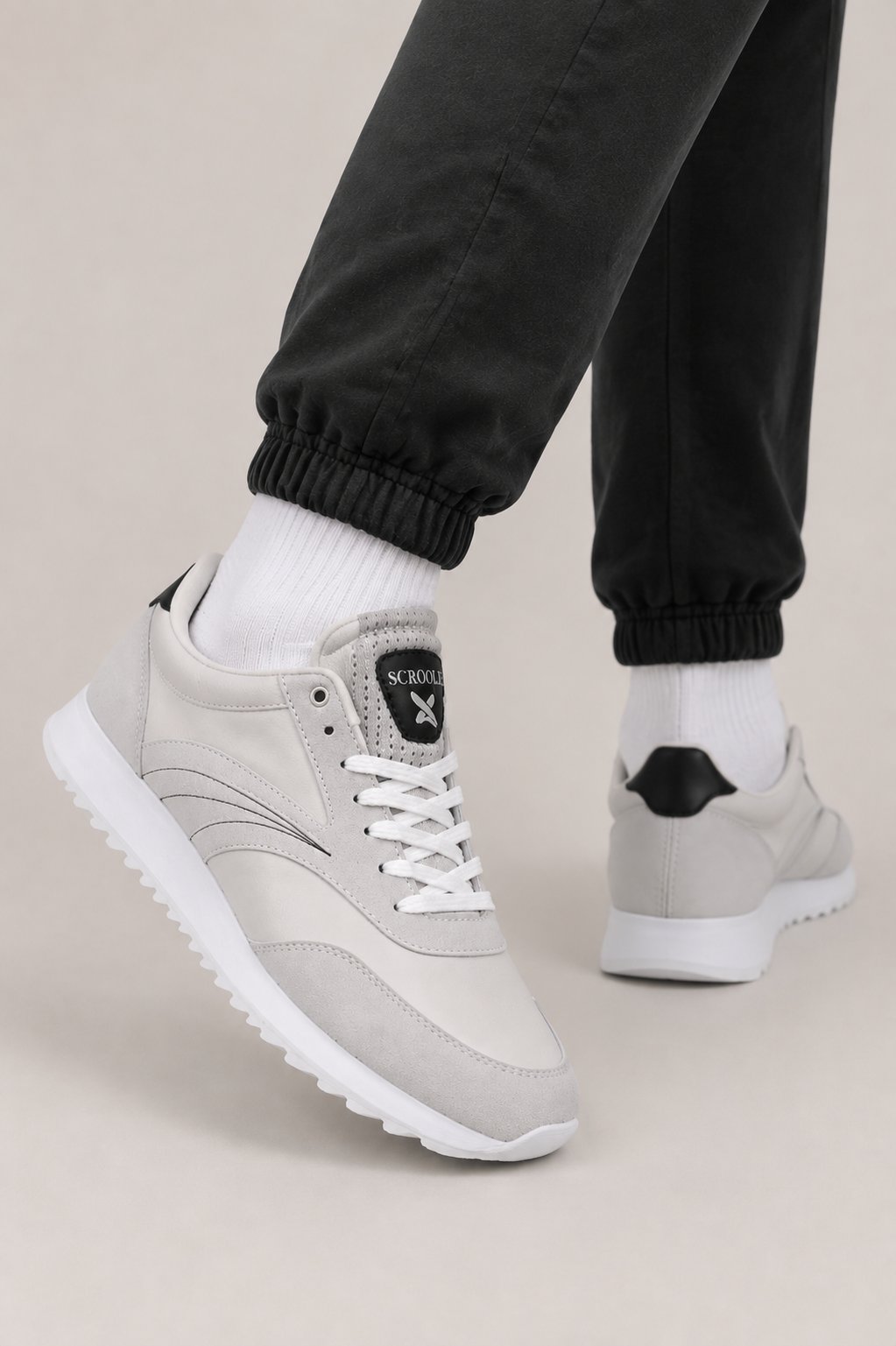 Erkek Termo Taban Cilt Sneaker Ayakkabı GRİ