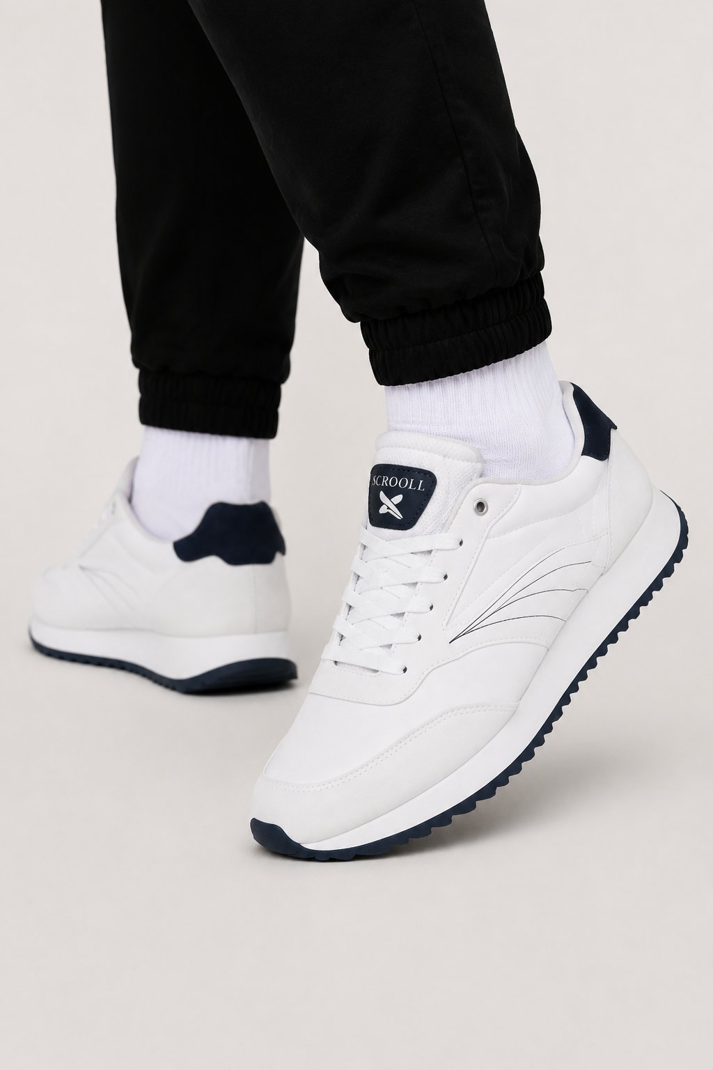 Erkek Termo Taban Cilt Sneaker Ayakkabı BEYAZ