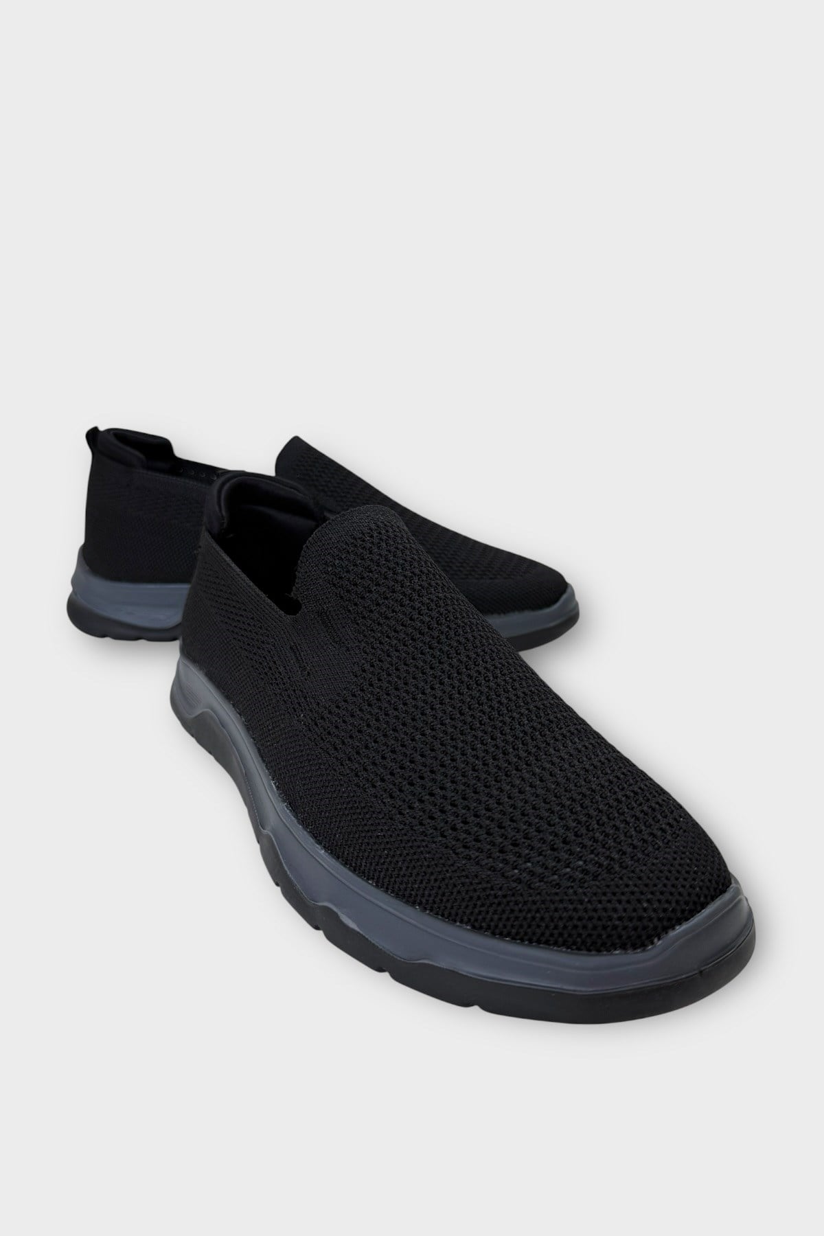 Erkek Triko Aqua Spor Ayakkabı SİYAH