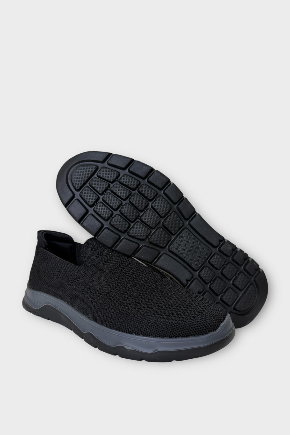 Erkek Triko Aqua Spor Ayakkabı SİYAH