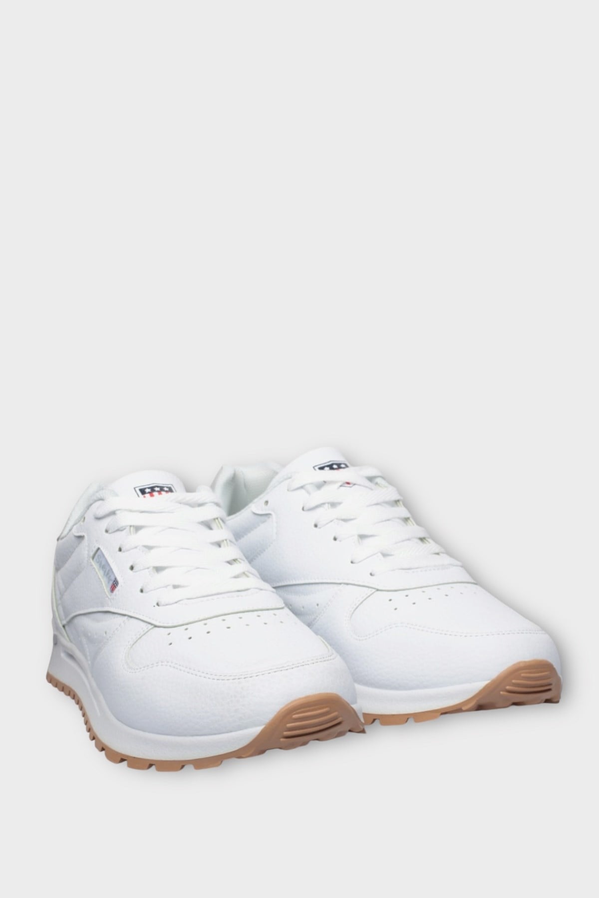 Ortopedik Cilt Sneaker Unisex Spor Ayakkabı BEYAZ