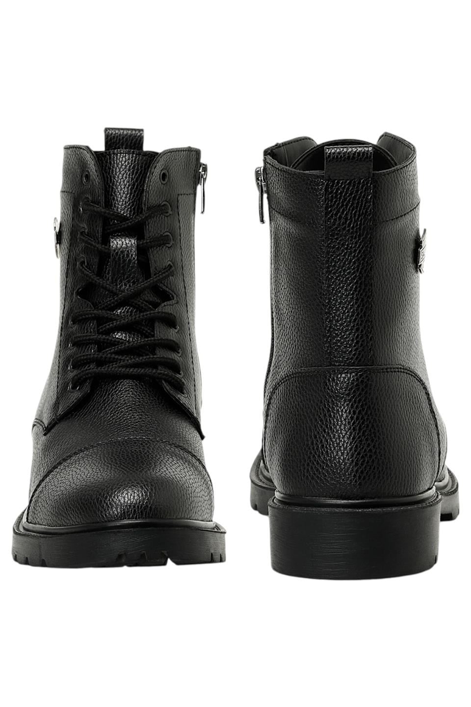 Postal Fermuarlı Erkek Bot SİYAH