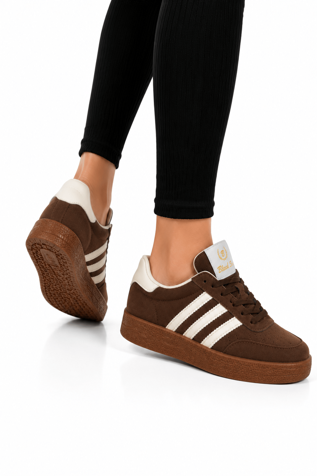 Rahat Unisex Spor Ayakkabı KAHVERENGİ