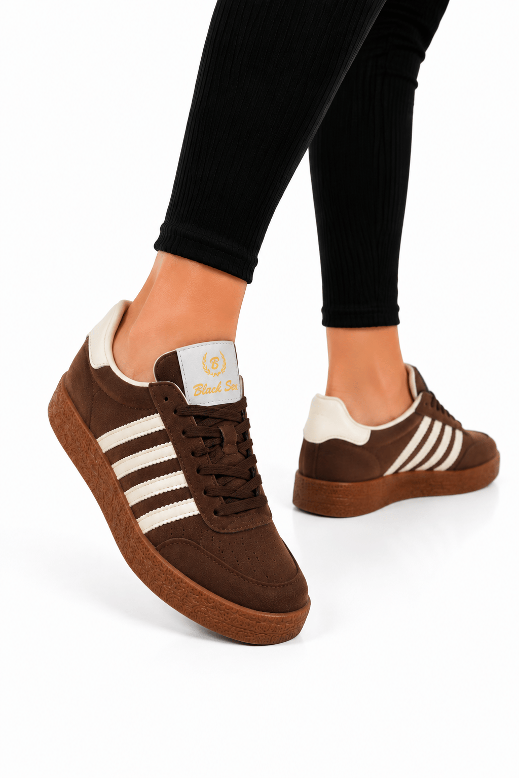 Rahat Unisex Spor Ayakkabı KAHVERENGİ