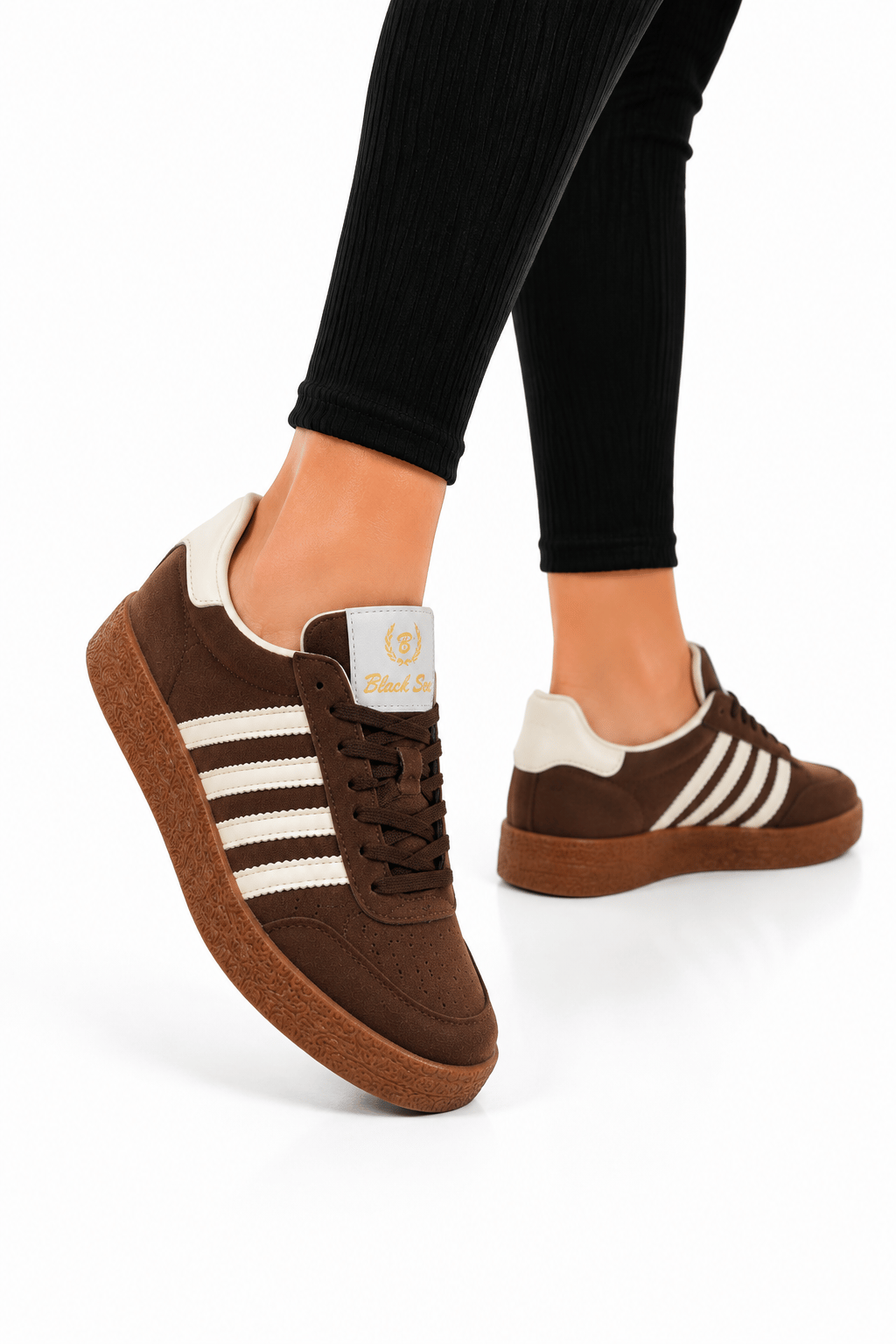 Rahat Unisex Spor Ayakkabı KAHVERENGİ