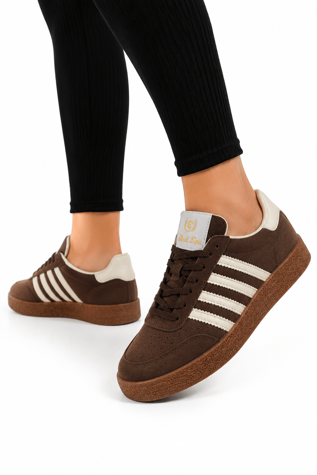 Rahat Unisex Spor Ayakkabı KAHVERENGİ