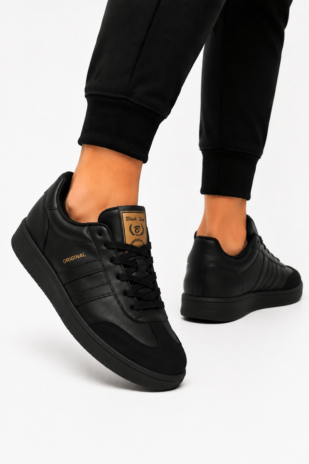 Rahat Unisex Spor Ayakkabı SİYAH