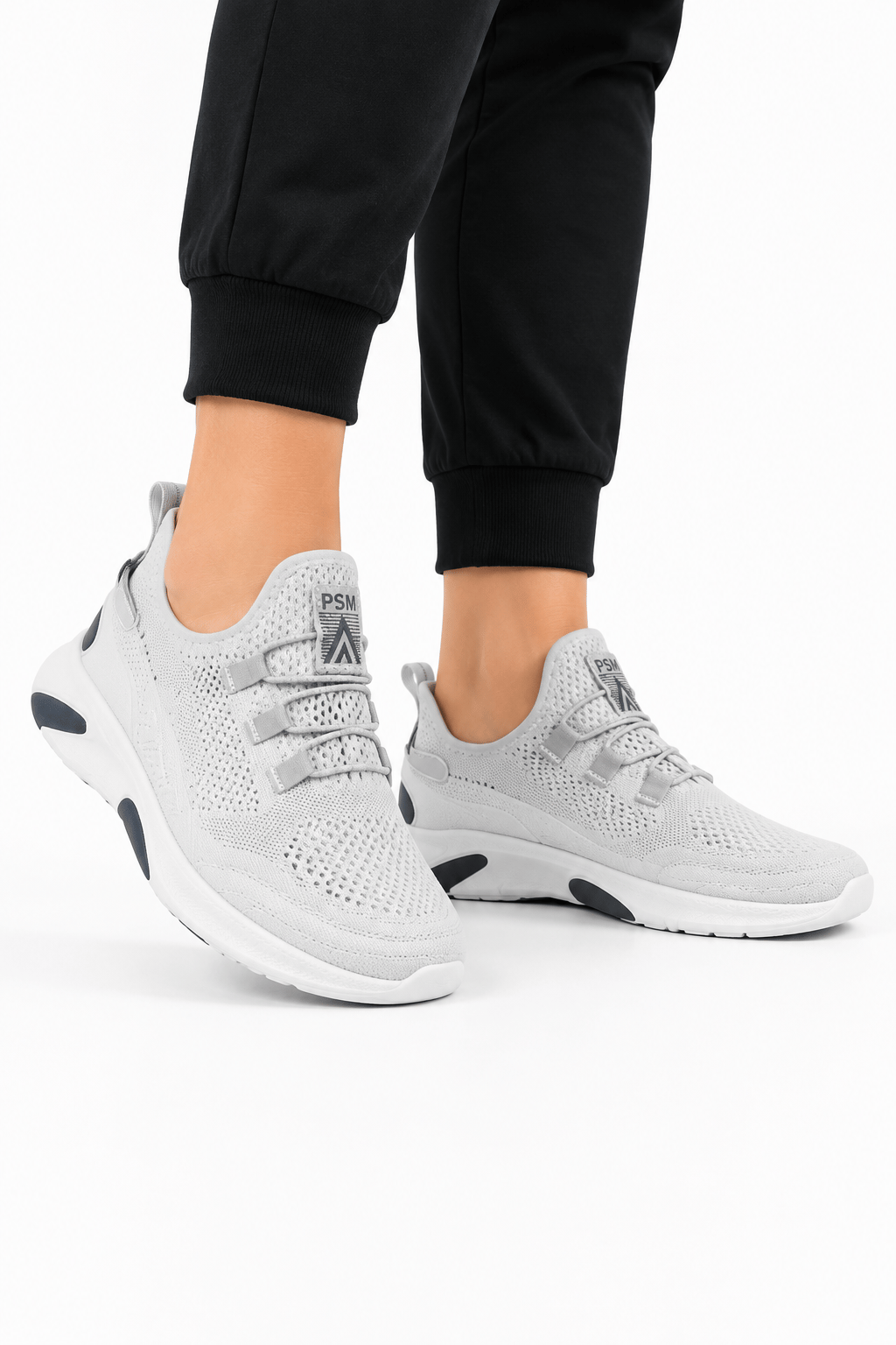Triko Çorap Modeli Çocuk Spor Ayakkabı GRİ