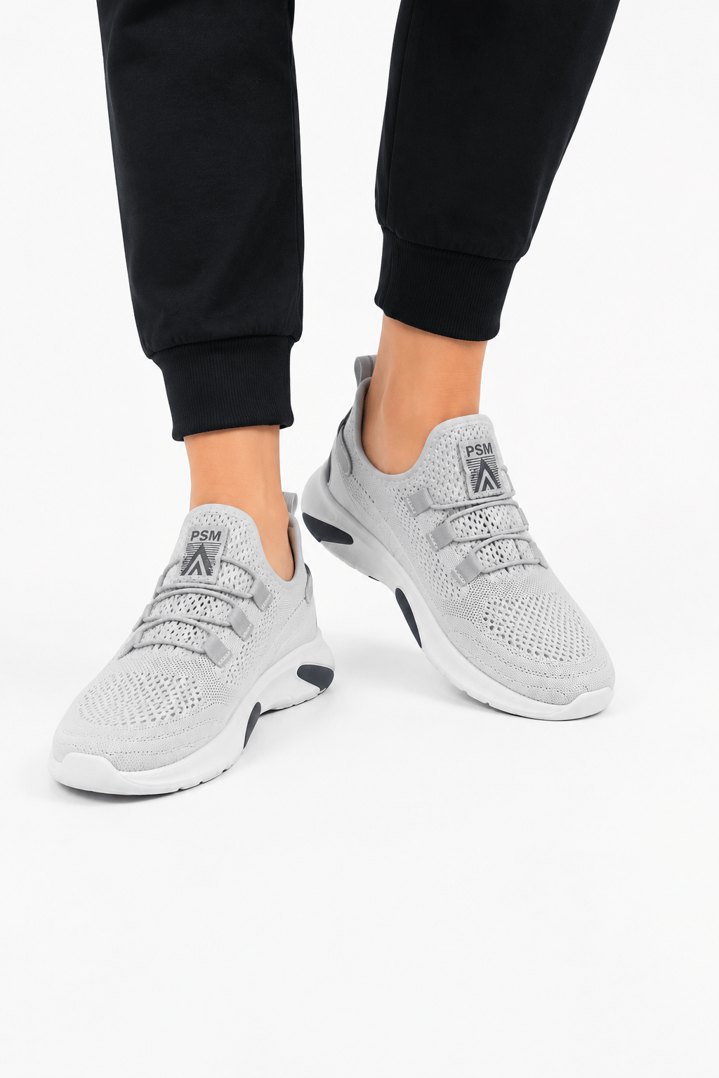 Triko Çorap Modeli Çocuk Spor Ayakkabı GRİ