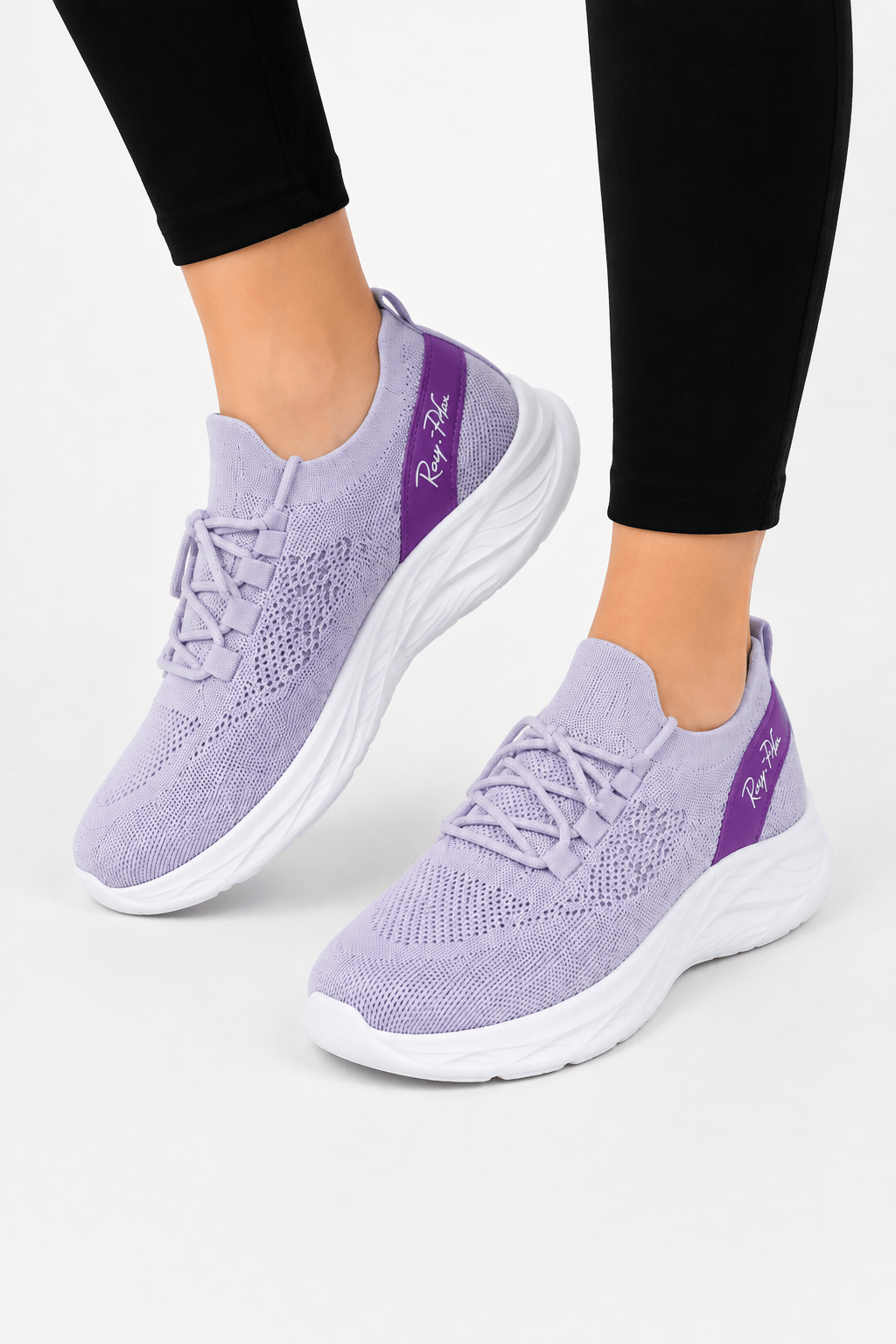 Triko Faylon Taban Unisex Spor Ayakkabı Lila